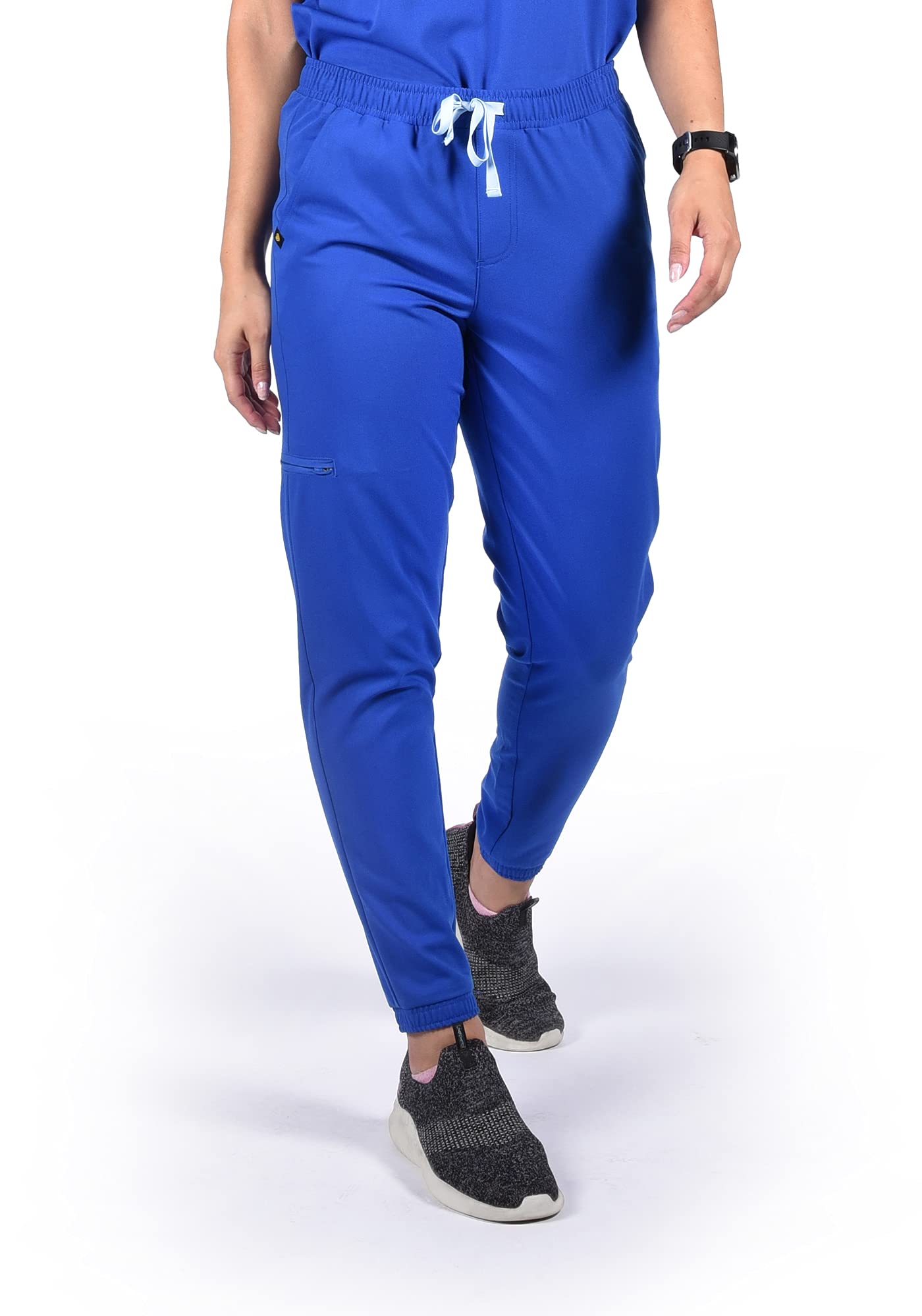 Craft & Soul Hestia Women's Premium Slim Fit Jogger Scrubs Pants - Comfortable Medical Workwear for Nurses & Healthcare Professionals