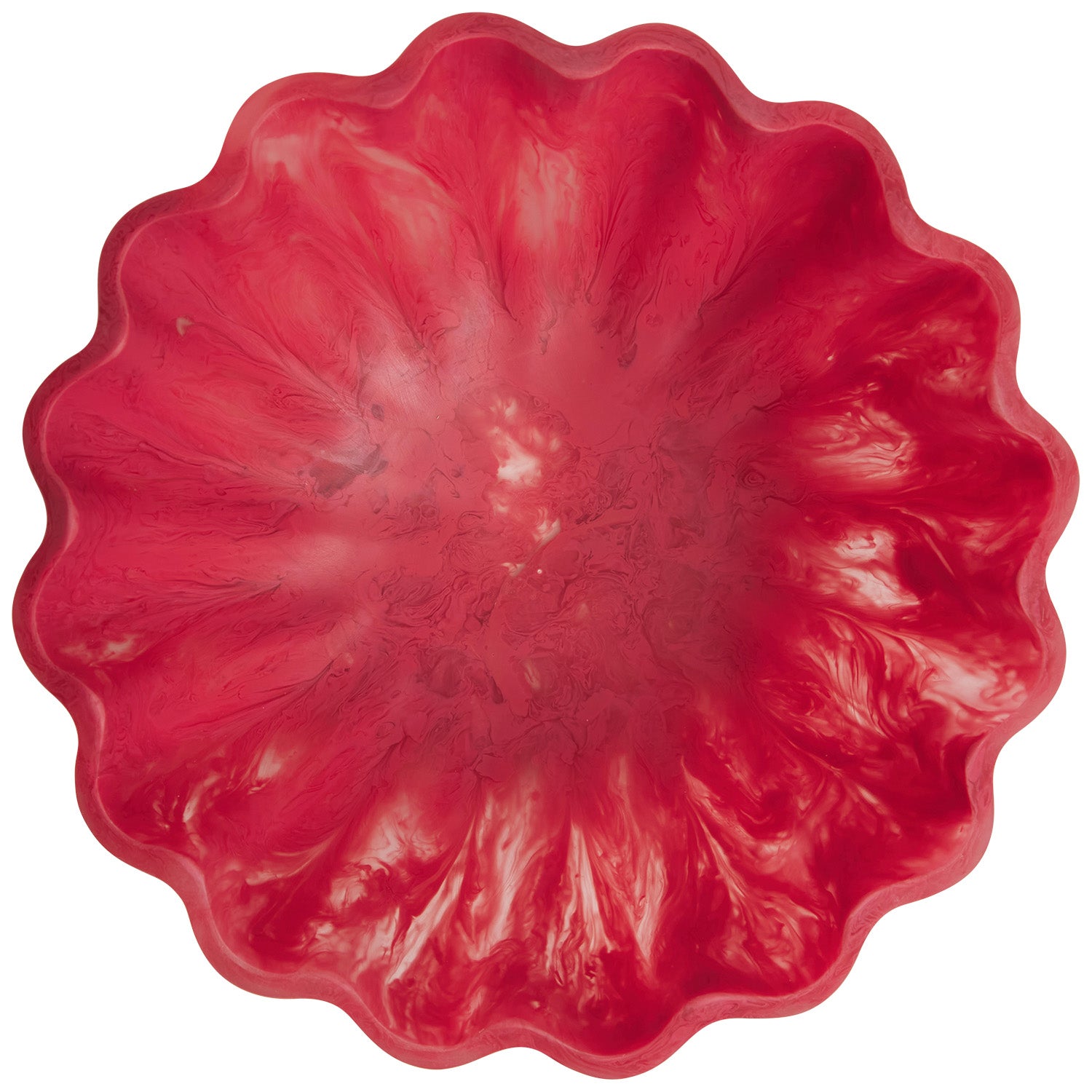 Venus Bowl - Premium Raspberry Serving Bowl for Desserts, Salads & Snacks | Elegant Tableware for Parties, Picnics & Home Dining