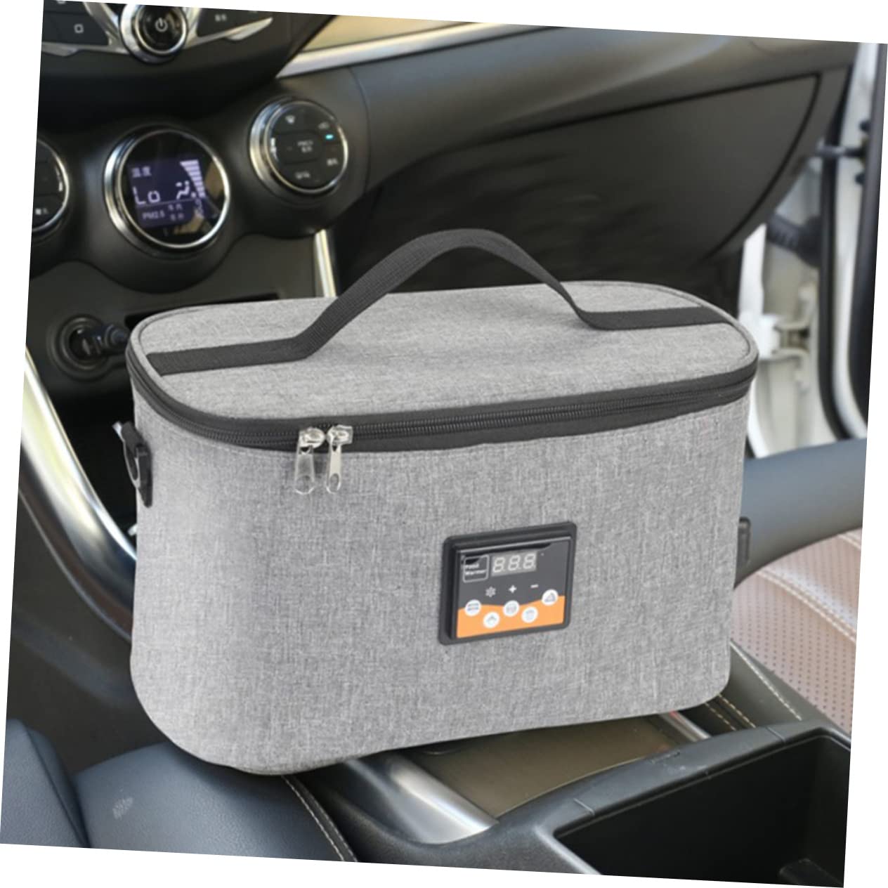 Portable Baby Bottle Warmer Bag - Travel Car Bottle Heater for Breastmilk & Food - Compact & Easy to Store - Perfect for On-the-Go Parents, Road Trips & Outdoor Adventures