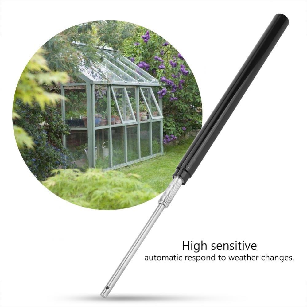 Fdit Solar-Powered Automatic Greenhouse Window Opener Cylinder - Temperature Sensor Replacement Kit for Greenhouses & Garden Ventilation