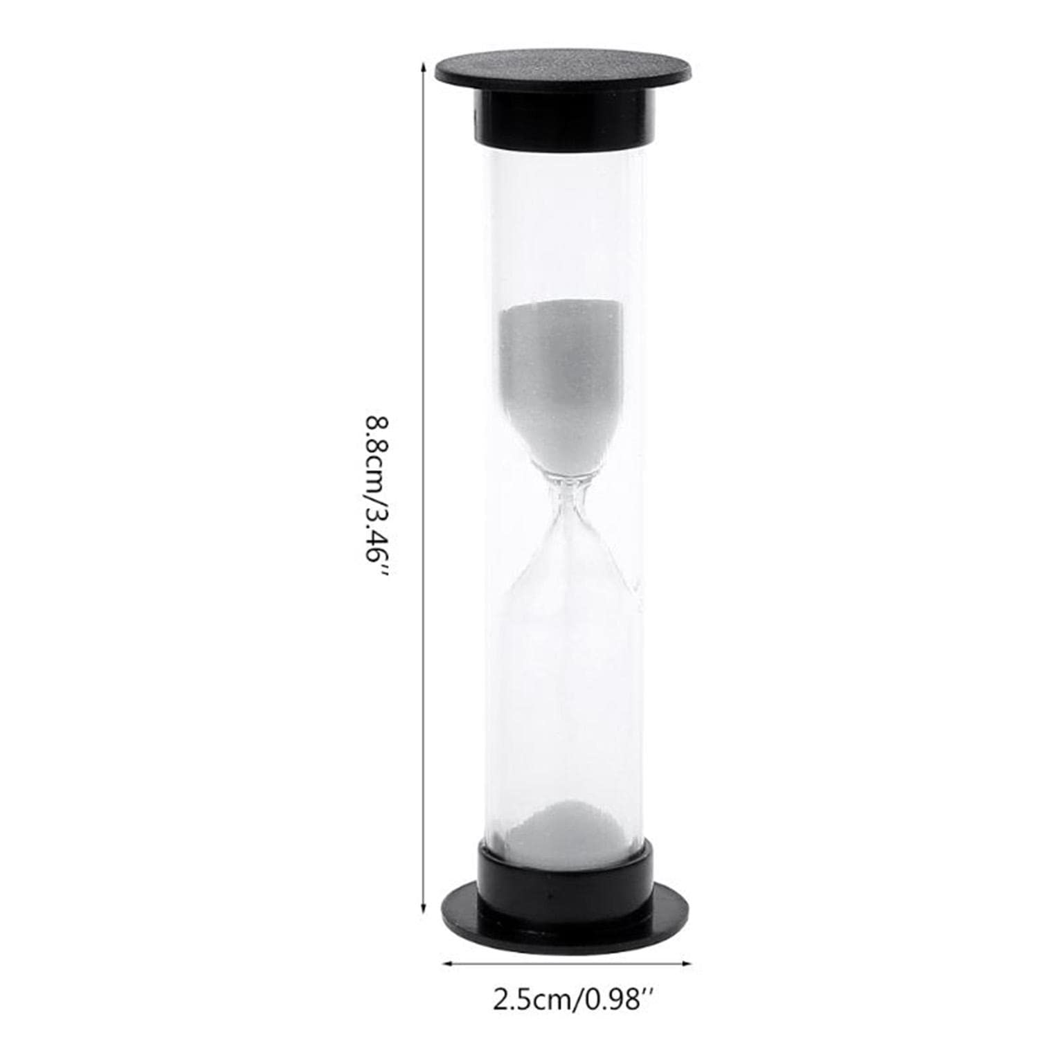60-Second Mini Sandglass Hourglass Timer - 1 Minute Sand Clock for Cooking, Games & Classroom Activities | Compact & Decorative