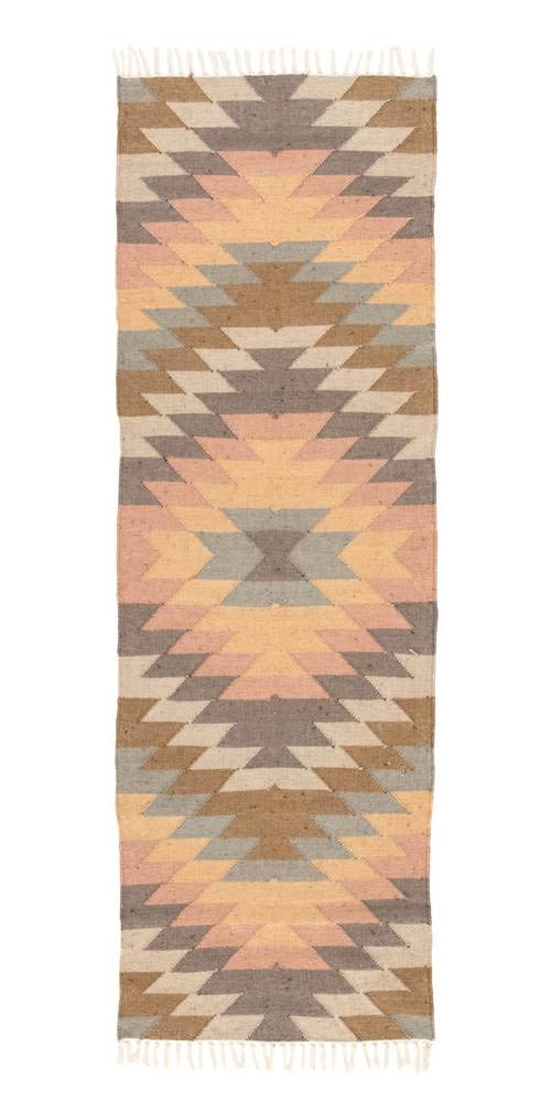 Jaipur Living Outdoor 2x8 Runner Rug - Farmhouse Style Multicolor Patio Rug for Porch, Deck & Garden Decor | Water-Resistant & Durable