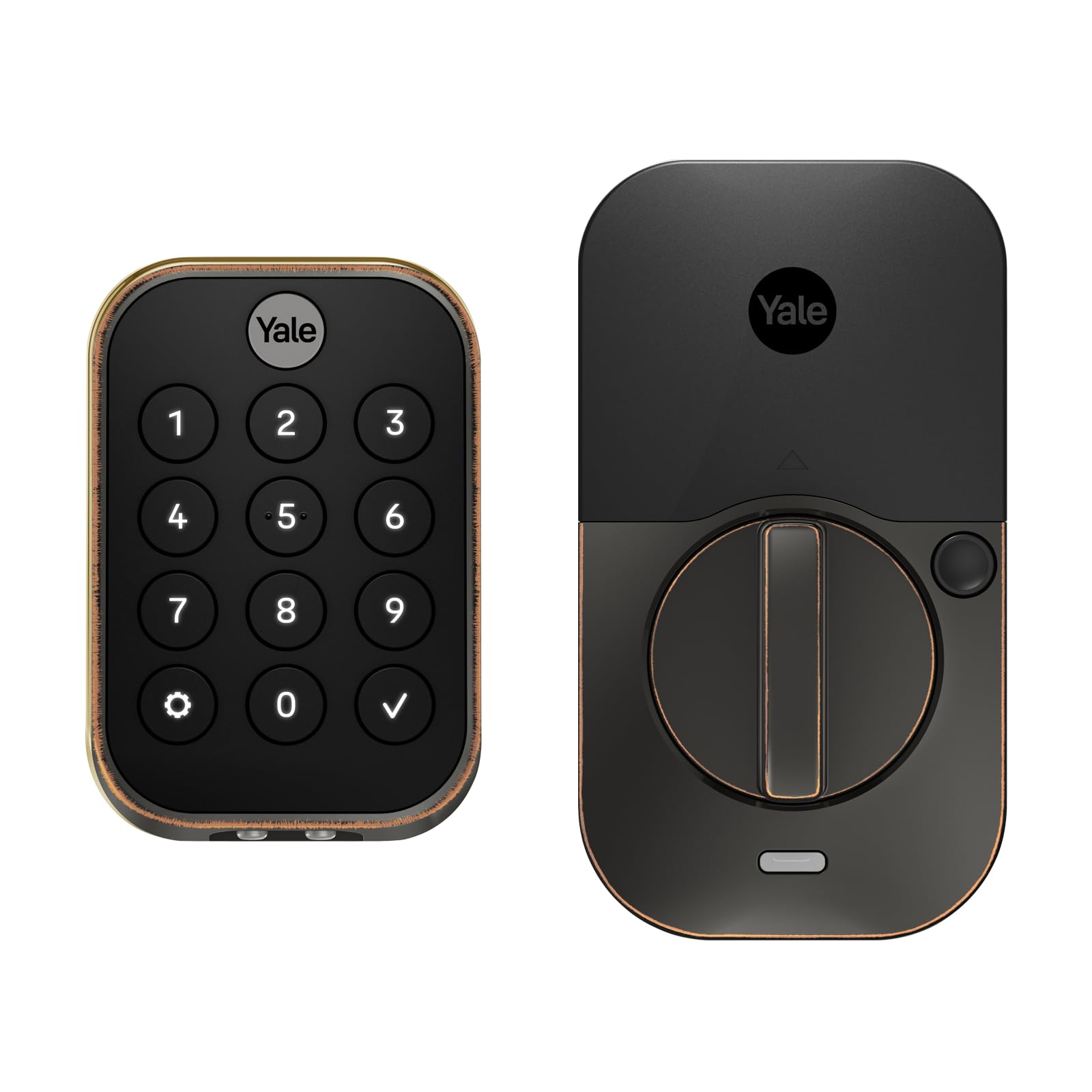 Yale Security Assure Lock 2 - Smart Keypad Deadbolt with Bluetooth Connectivity, Oil Rubbed Bronze Finish | Keyless Entry for Home, Apartment & Office Security