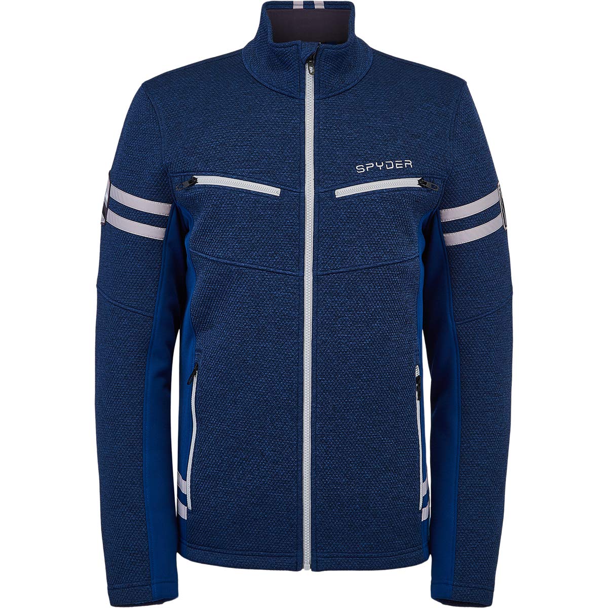 Spyder Wengen Encore Full Zip Fleece Jacket for Men & Women - Warm Winter Outdoor Jacket for Skiing, Hiking & Casual Wear