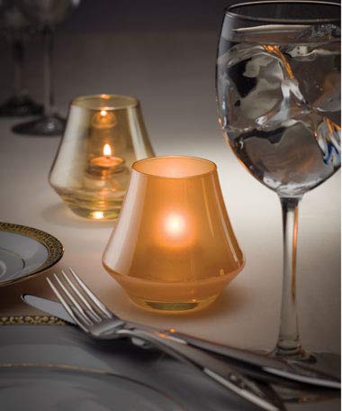 D'light Online 10-Hour Smokeless Disposable Liquid Candle Fuel Cartridges - Set of 144 for Restaurant Tables, Emergency Lighting & Romantic Ambiance