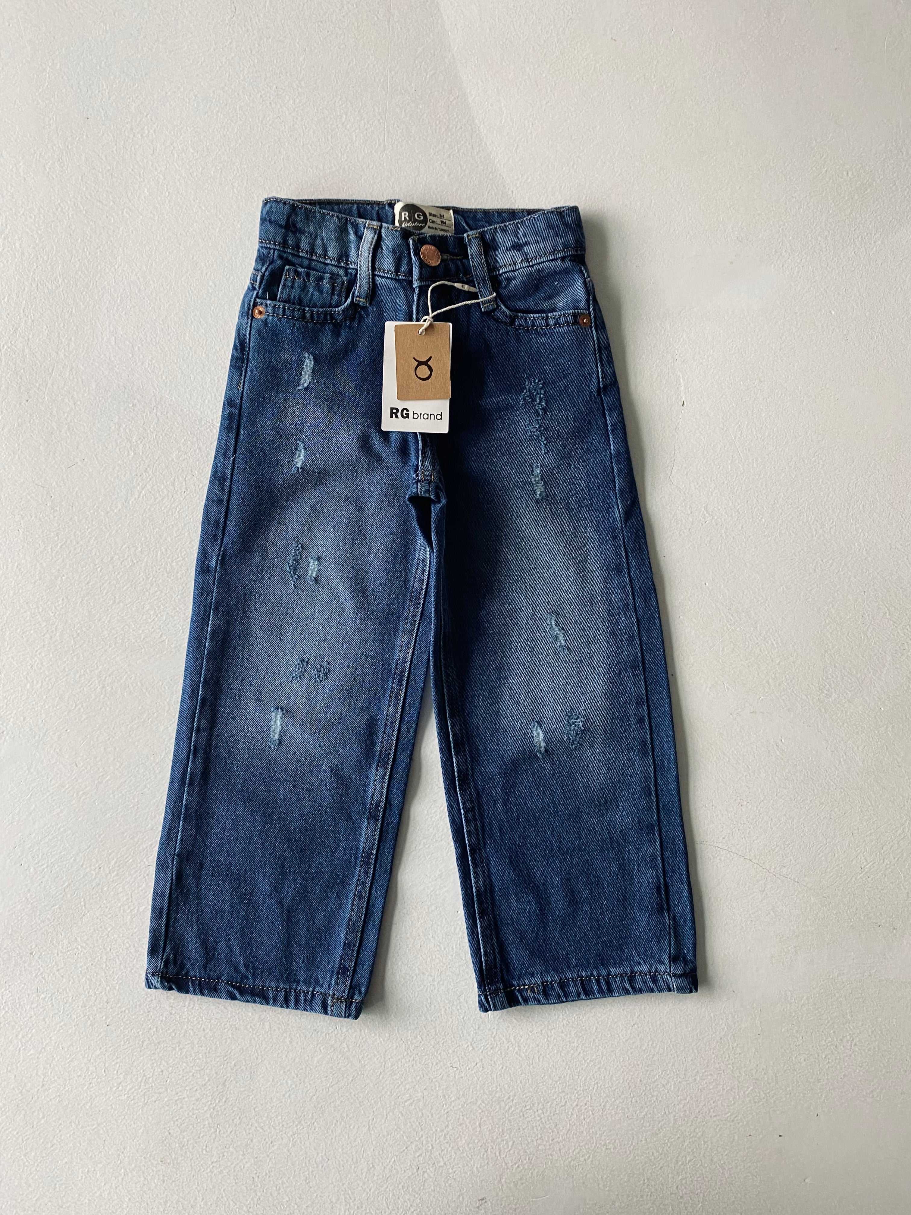 Kids Wide Leg Jeans for Boys & Girls - Comfortable Stretch Denim Pants for Play, School & Everyday Wear