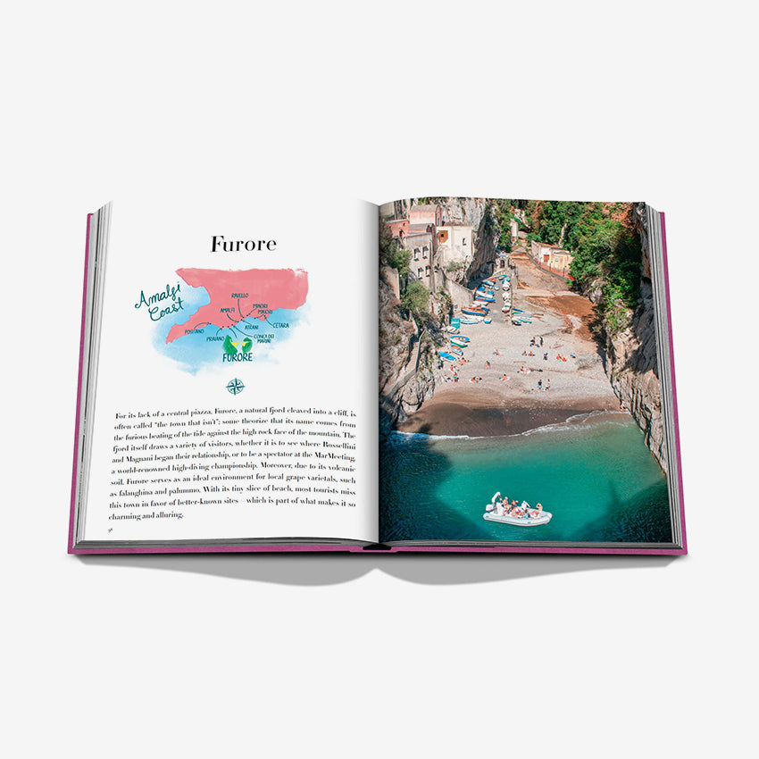 Assouline Amalfi Coast Coffee Table Book - Luxury Travel Photography & Italian Coastline Inspiration for Home Decor & Gifts