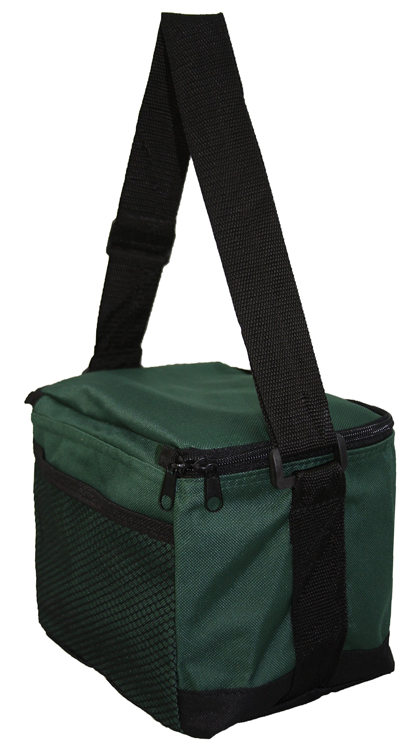 6-Pack Insulated Cooler Bags with Multiple Pockets - Perfect for Picnics, Beach Trips, Camping & Outdoor Adventures