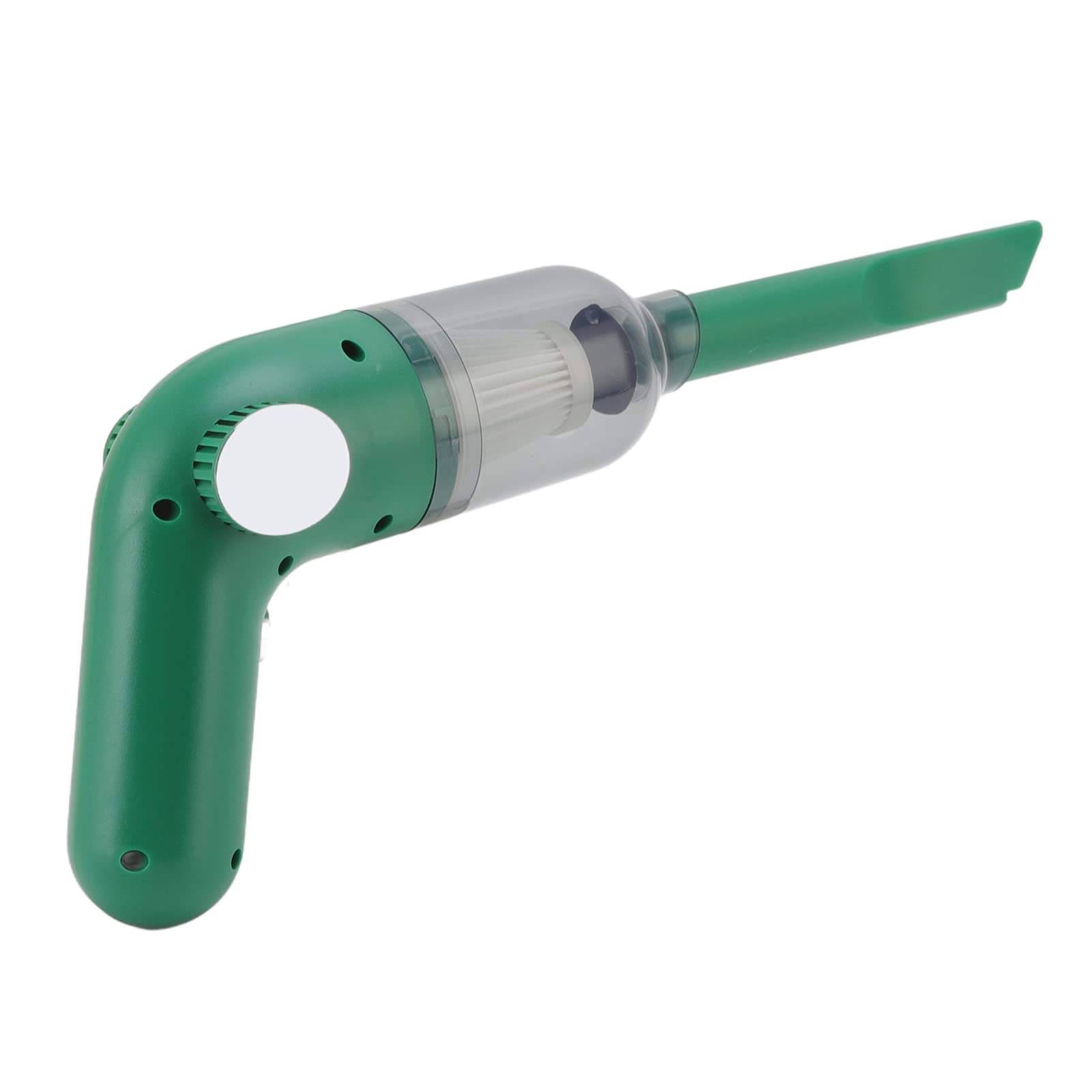 Jeanoko Cordless Handheld Vacuum Cleaner with HEPA Filter - Lightweight, Portable for Home, Office & Car Cleaning (Dark Green) - Perfect for Pet Hair, Dust & Small Debris