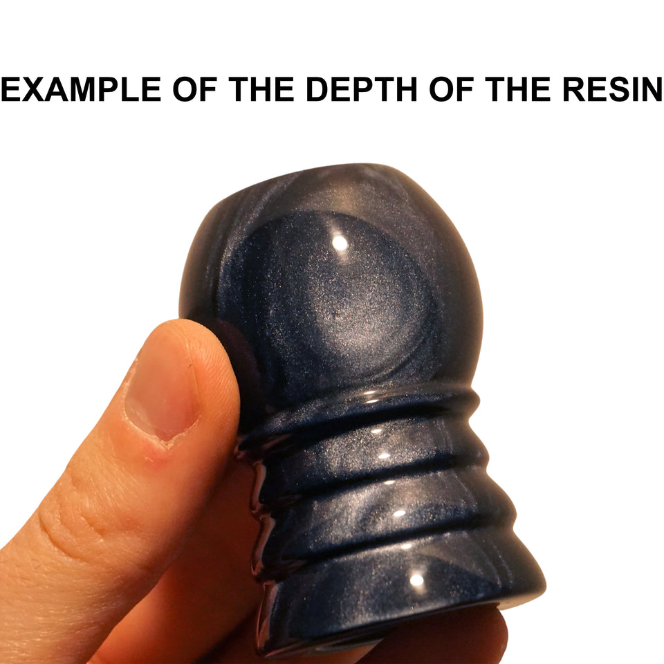 Premium Handcrafted Shaving Brush Handle for Men - Night Sky Design Fits 24mm & 26mm Knots - Perfect for Wet Shaving, Grooming Kits & Luxury Bathroom Accessories