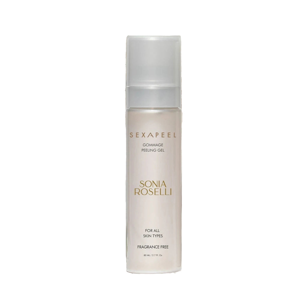 Sonia Roselli Sexapeel Exfoliating Peeling Gel - Gentle Facial Scrub for Smooth Skin | Perfect for Daily Skincare & Glow Boosting Routine