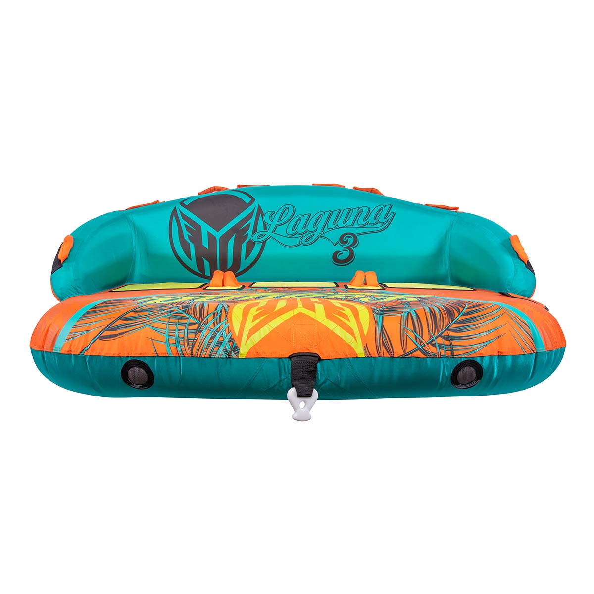 HO Laguna 3 Towable Tube - 3 Person Inflatable Water Tube for Boating & Lake Fun | Perfect for Family, Friends & Summer Water Sports Activities