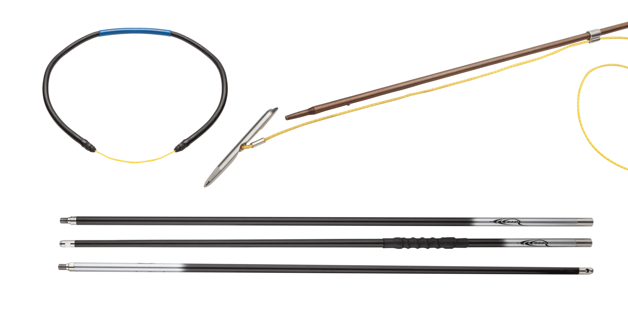 Riffe Carbon Fiber Polespear - Lightweight & Durable Spearfishing Gear for Underwater Hunting & Freediving Adventures