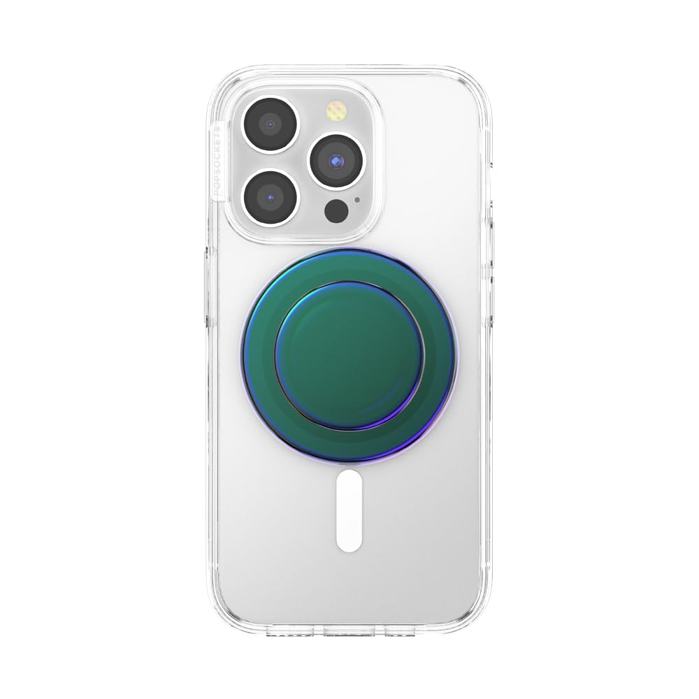 PopSockets Phone Grip for MagSafe - Expandable Phone Stand with Wireless Charging Compatibility (Nightshade) - Perfect for iPhone 13/14, Hands-Free Viewing & Secure Grip