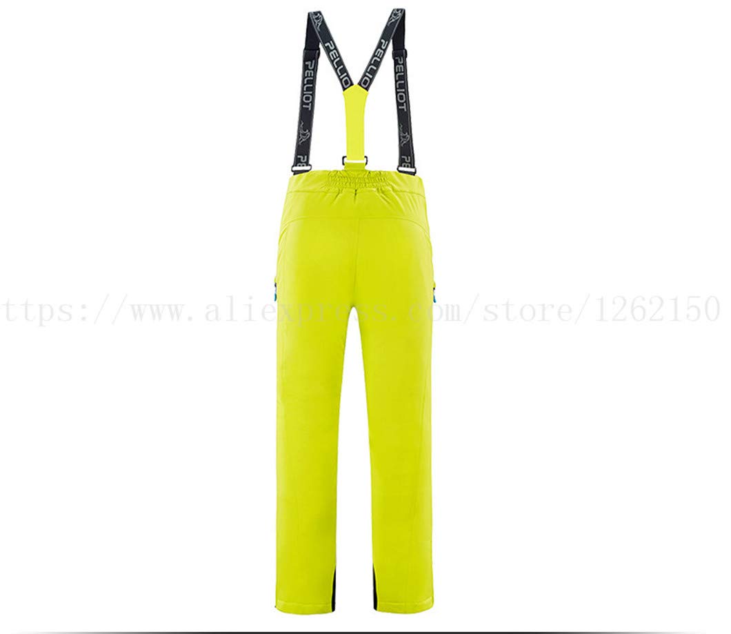 Waterproof Ski Pants for Men & Women - Breathable Winter Snow Pants with Suspenders - Warm Snowboarding & Skiing Gear for Outdoor Sports