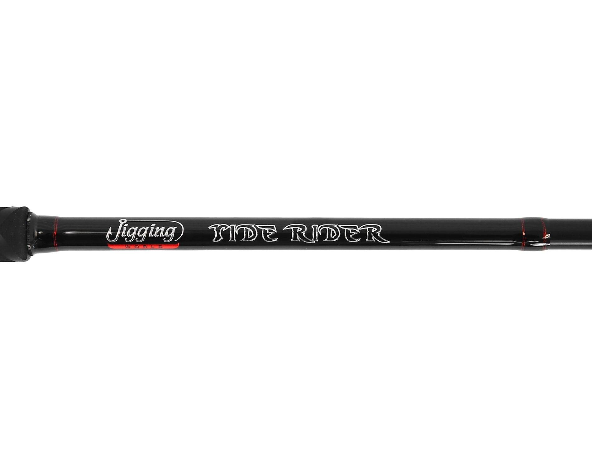 Jigging World Tide Rider Surf Spinning Rod - 10ft Saltwater Fishing Rod for Surf Casting, Heavy Duty Graphite Construction - Perfect for Beach Fishing, Pier Angling & Offshore Surfcasting