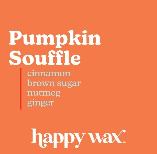 Happy Wax Marble Signature Wax Warmer & Wax Melts Kit - Savory Scented Soy Wax for Home, Office, Spa | Aromatherapy, Relaxation, Gift Idea