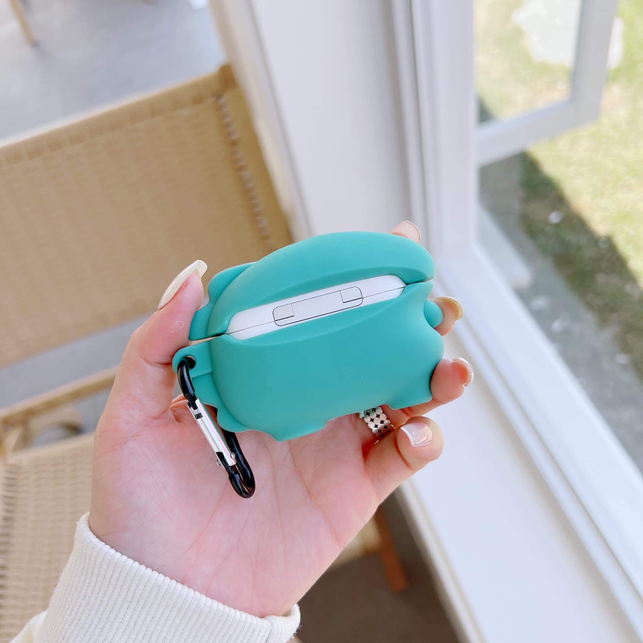 3D Cute Dinosaur AirPods Pro Case for Kids & Teens - Home & Travel Use