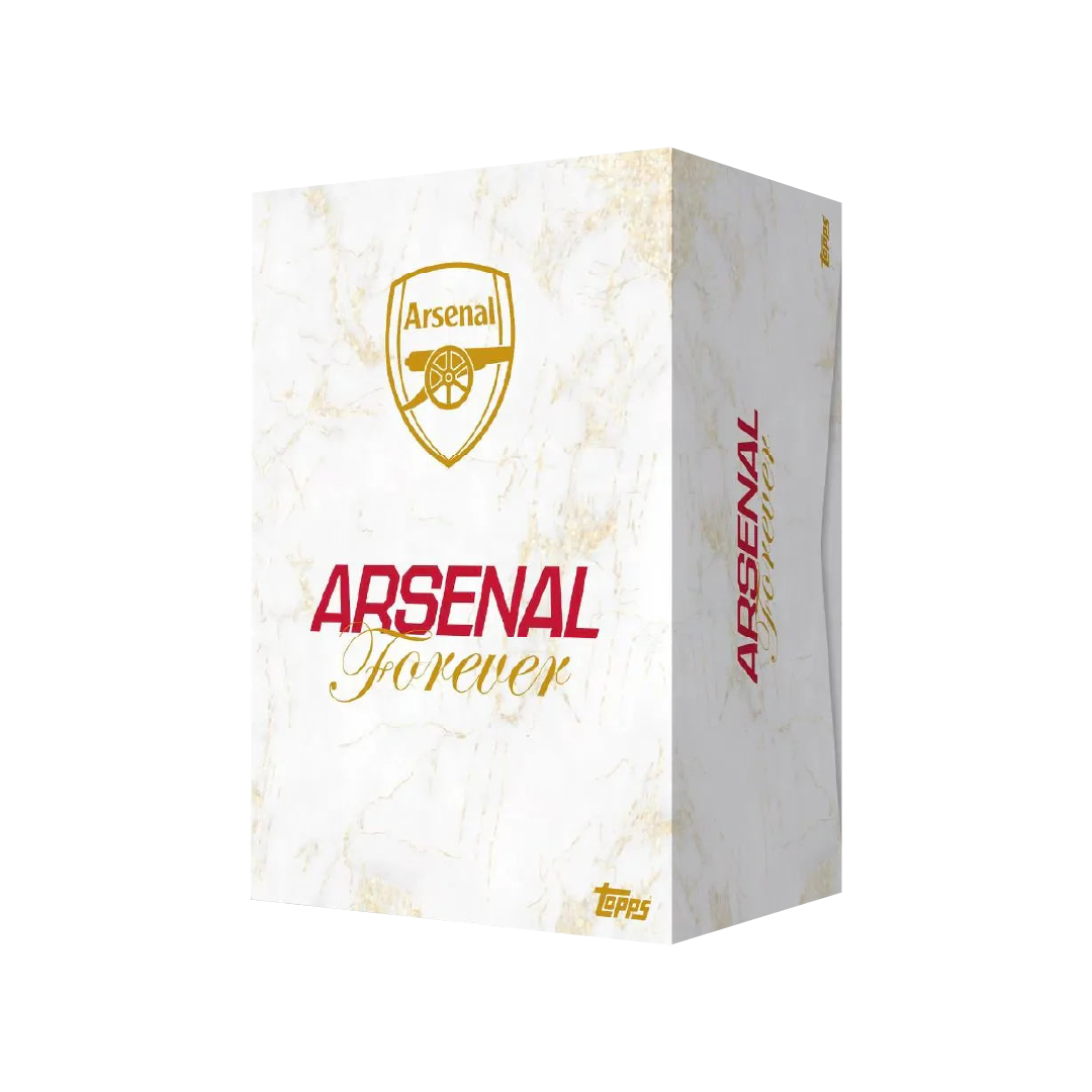 Topps Arsenal FC Forever 2024 Soccer Trading Cards - Collectible Football Memorabilia for Fans & Gift for Sports Enthusiasts