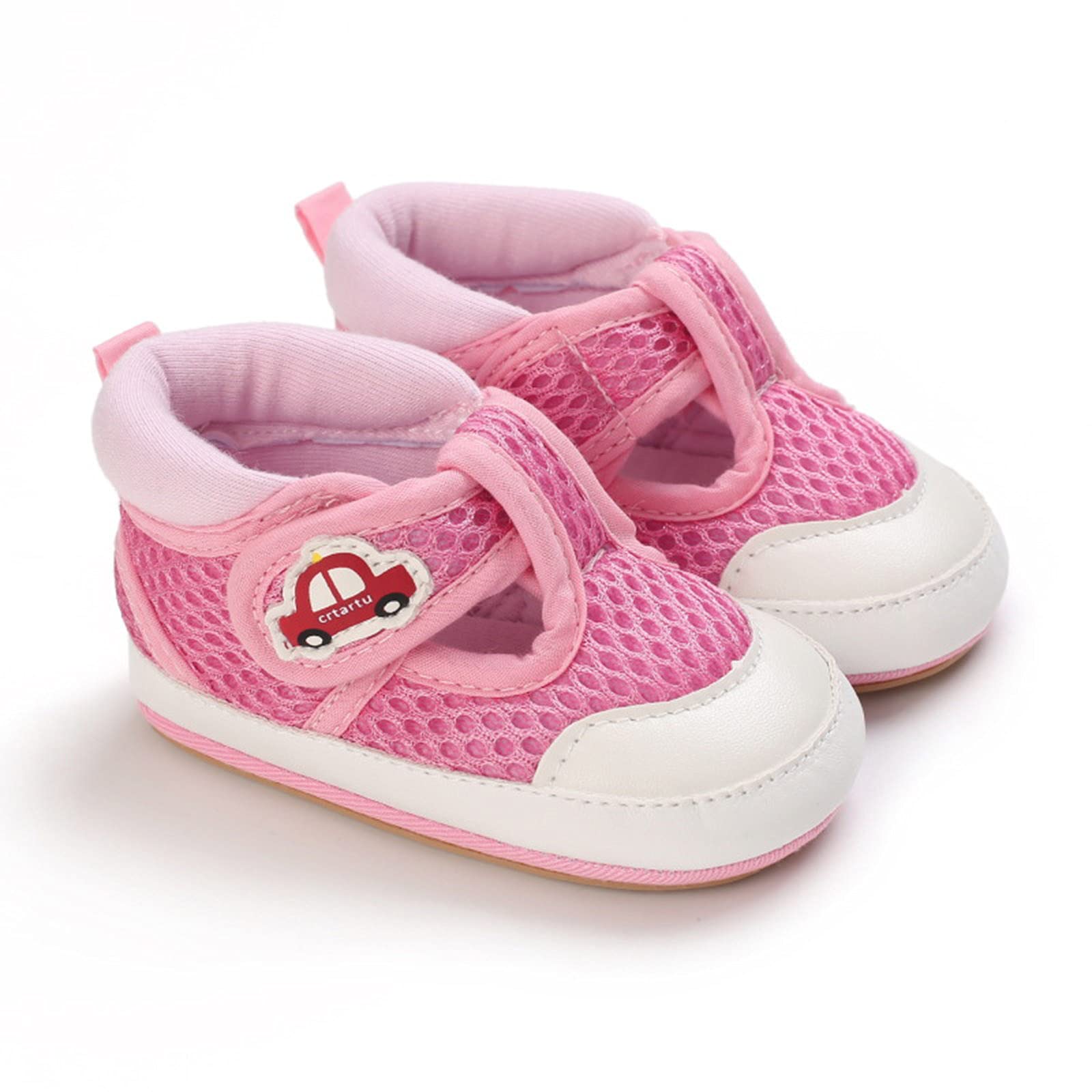 Baby Girls Non-Slip Mesh Walking Shoes for Toddlers - Playtime & First Steps