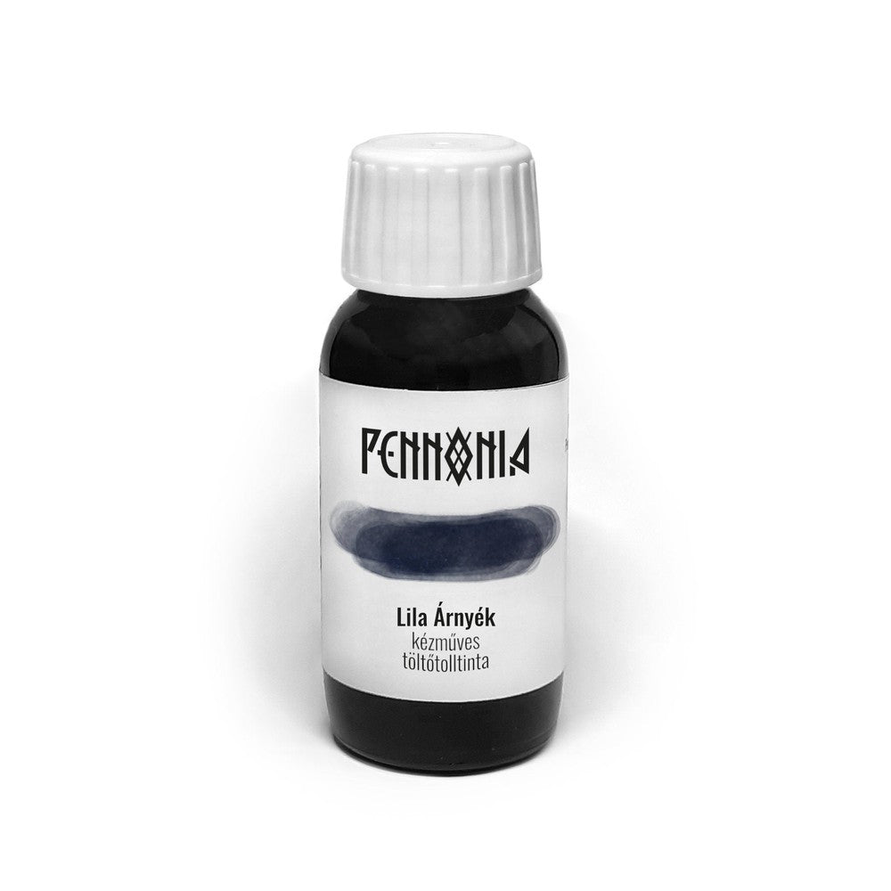 Pennonia 60ml Fountain Pen Ink Bottle - Lila Árnyék (Purple Shadow) for Calligraphy, Journaling & Artistic Writing