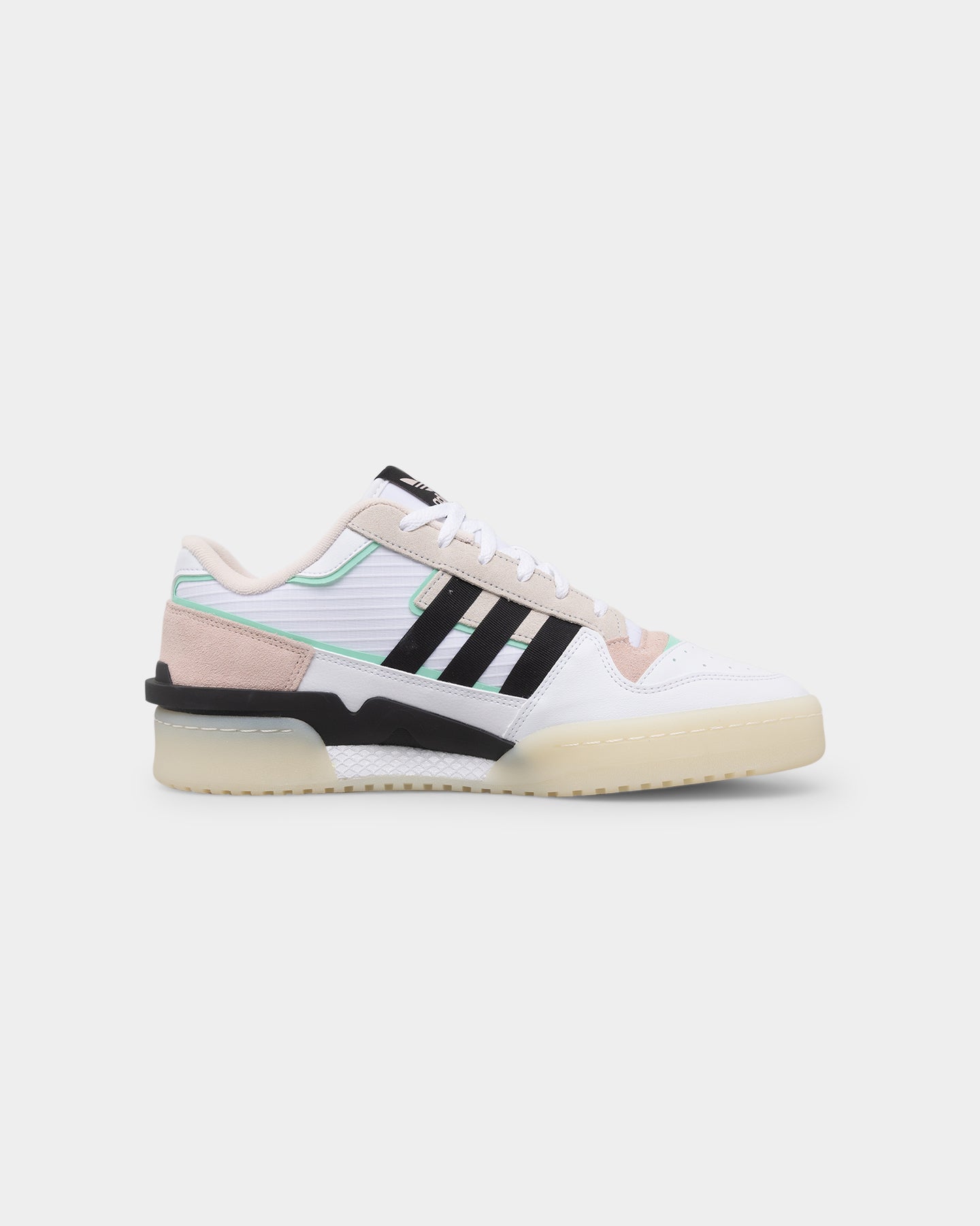 Adidas Forum Exhibit Low 2 Sneakers - White & Black Men's/Women's Casual Shoes for Walking, Running & Streetwear Fashion