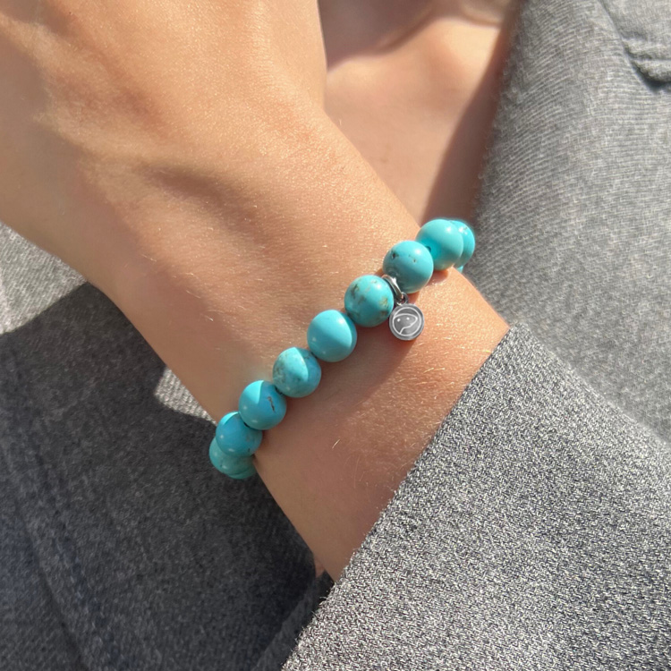 Stylish Turquoise Bracelet for Women - Handmade Beaded Boho Jewelry - Perfect for Casual Wear, Gifts & Special Occasions
