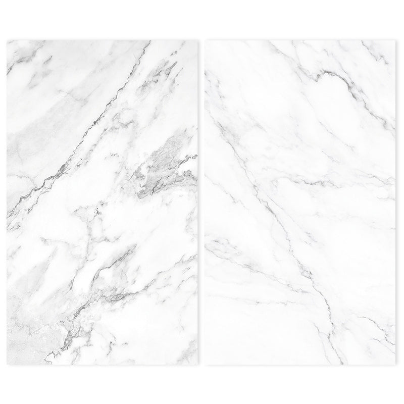 12-Pack White Marble Textured Backdrop Paper 70x100cm - Dual-Sided Coated Photography Background for Product Shoots, Food Styling & YouTube Videos