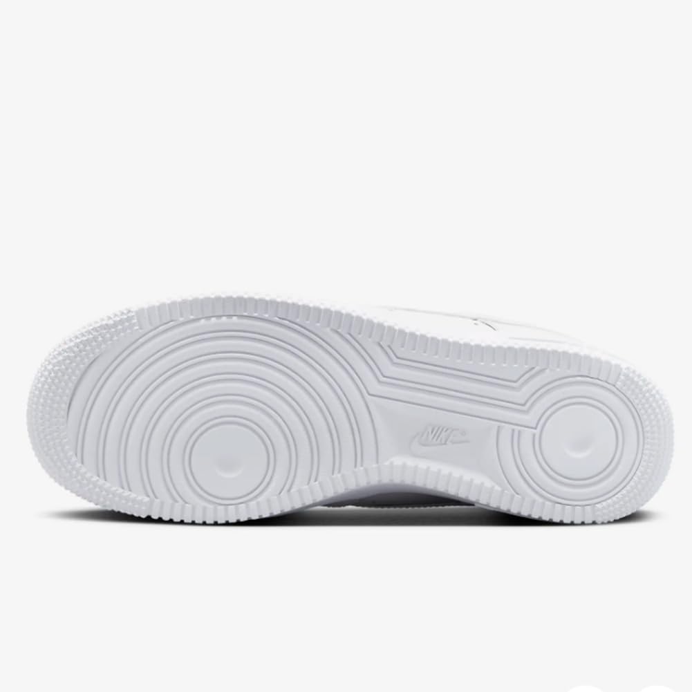 Nike Air Force 1 '07 Flyease DX5883-100 - White Unisex Sneakers for Men & Women | Comfortable Athletic Shoes for Running, Walking & Casual Wear