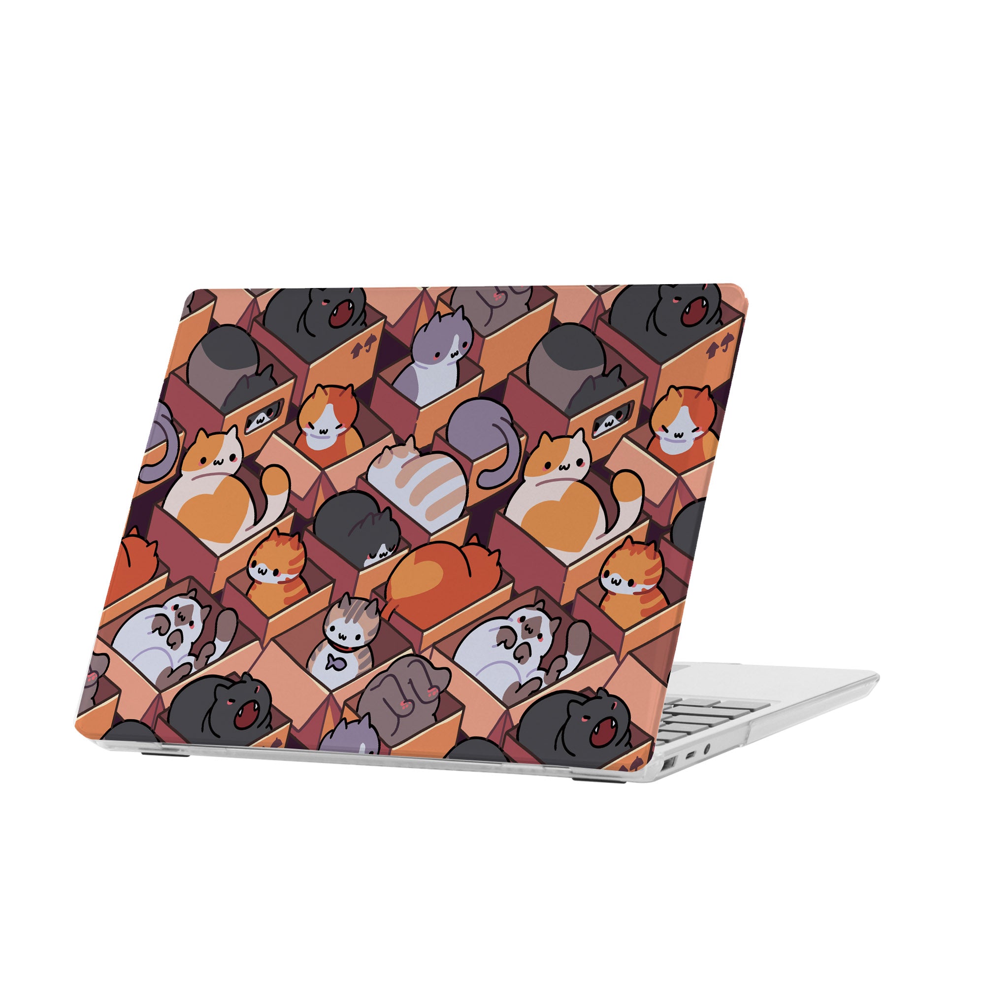 Stylish Surface Laptop Case with Adorable Sushi Cats Design - Perfect for Work, School & Travel Protection