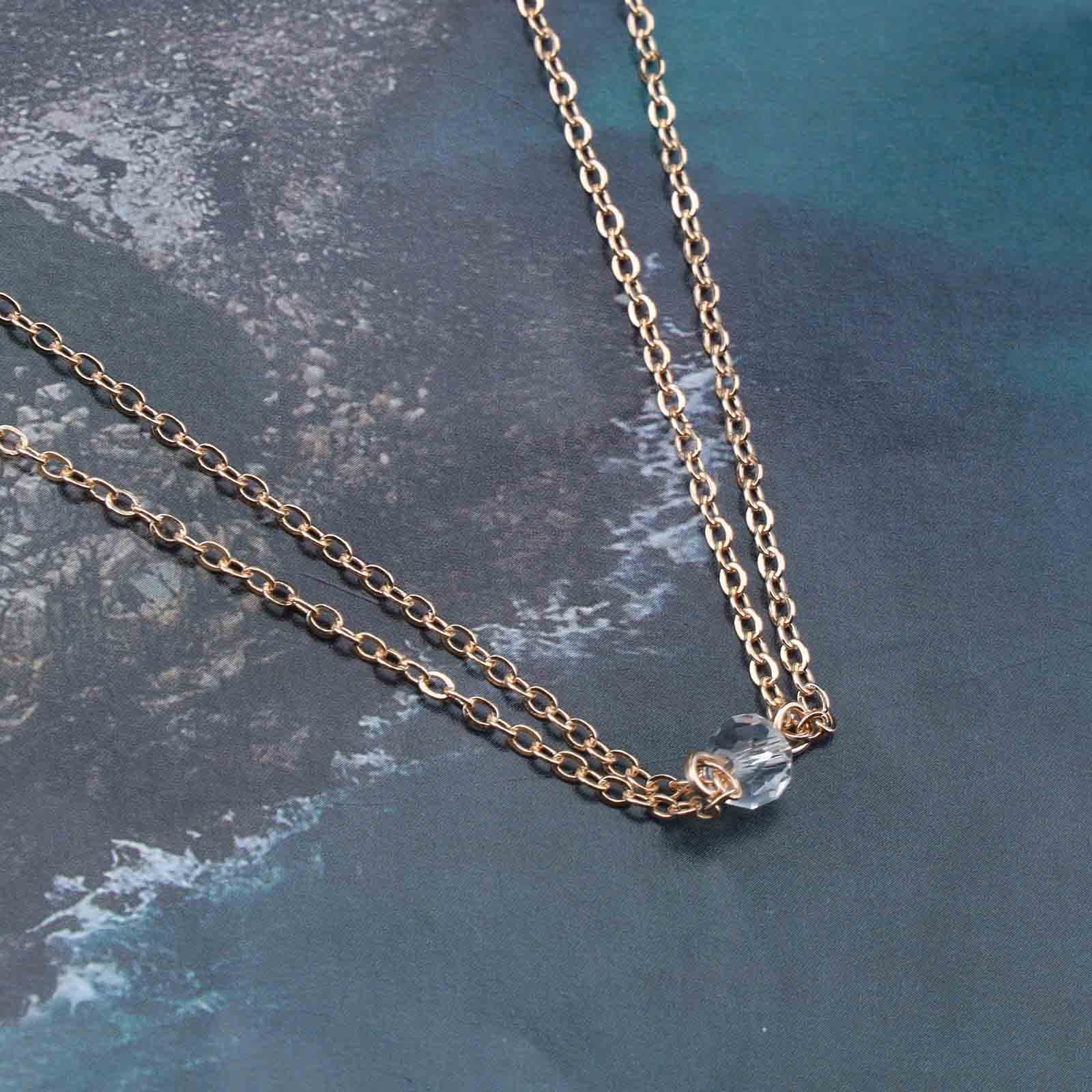 Boho Crystal Bra Body Chain - Gold CZ Bikini Necklace for Women | Beach Jewelry, Summer Festival Accessories, Pool Party & Music Festival Outfit Enhancer