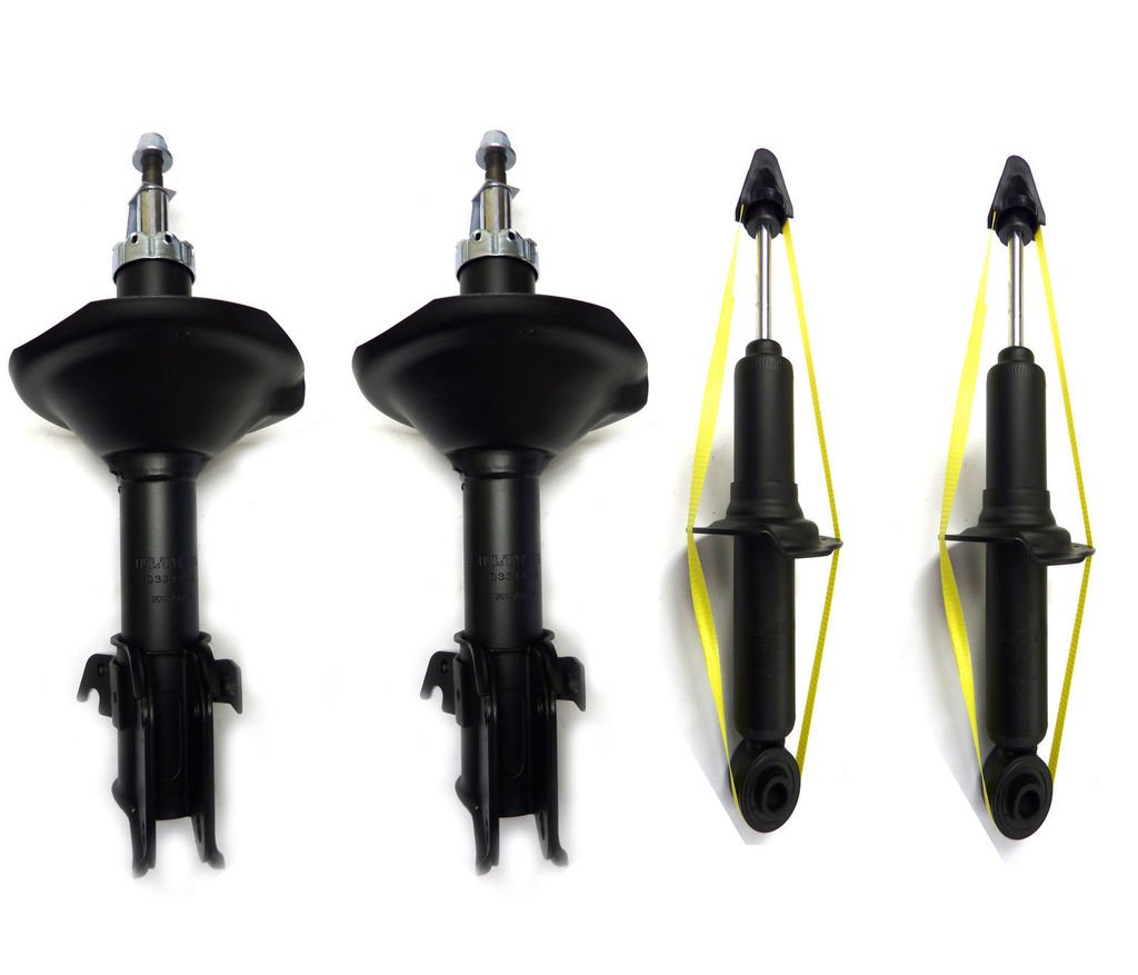DTA 40217 Complete Shock Absorber and Strut Assembly Kit - Full Set of 4 for Front & Rear Suspension Replacement | Perfect for Smooth Ride & Improved Vehicle Handling on Roads