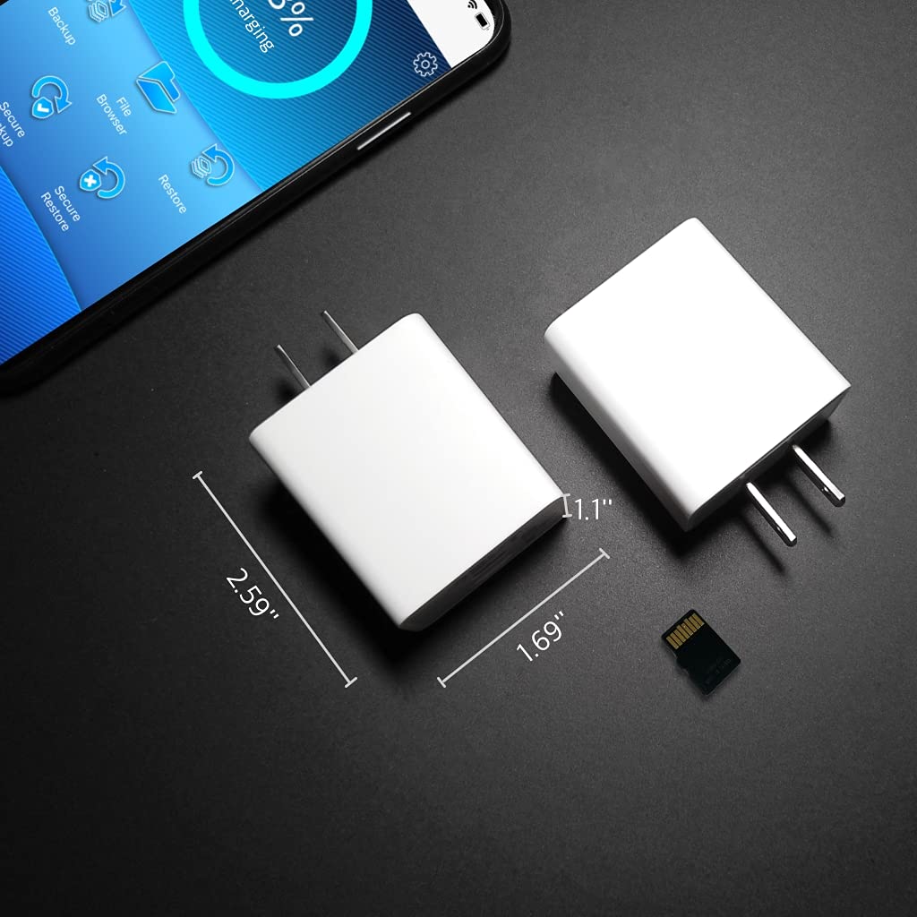 SUNPROTECTED iPower Pro Auto Backup USB Power Bank - 3-in-1 Portable Charger with AES-256 Encryption for iPhone iPad (Supports Photo/Video Backup & Face ID) | Perfect for Travel, Emergency Power & Data Security