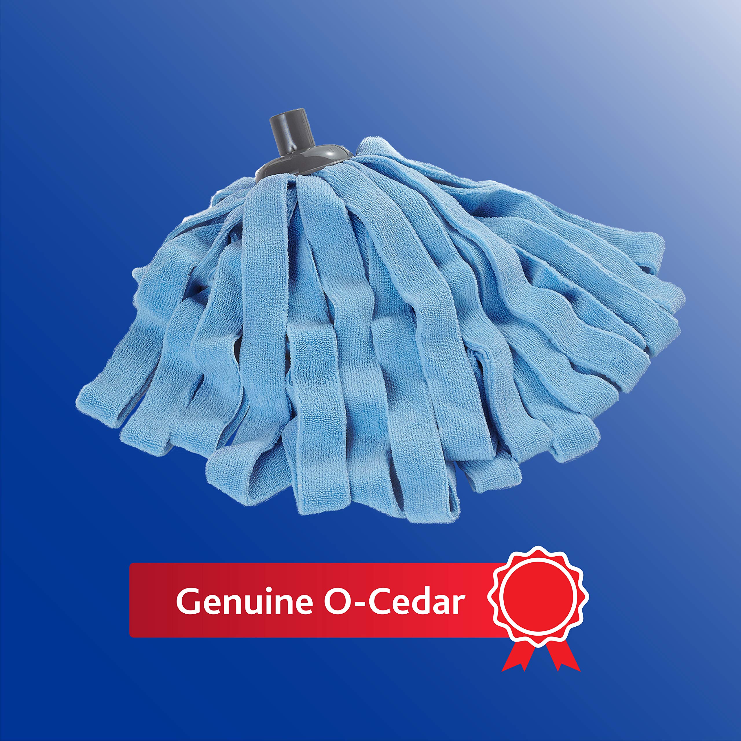 O-Cedar Microfiber Mop Refill Pads - 12 Pack | Super Absorbent & Reusable Cleaning Cloths for Floors, Hardwood & Tile | Perfect for Kitchen, Bathroom & Home Cleaning