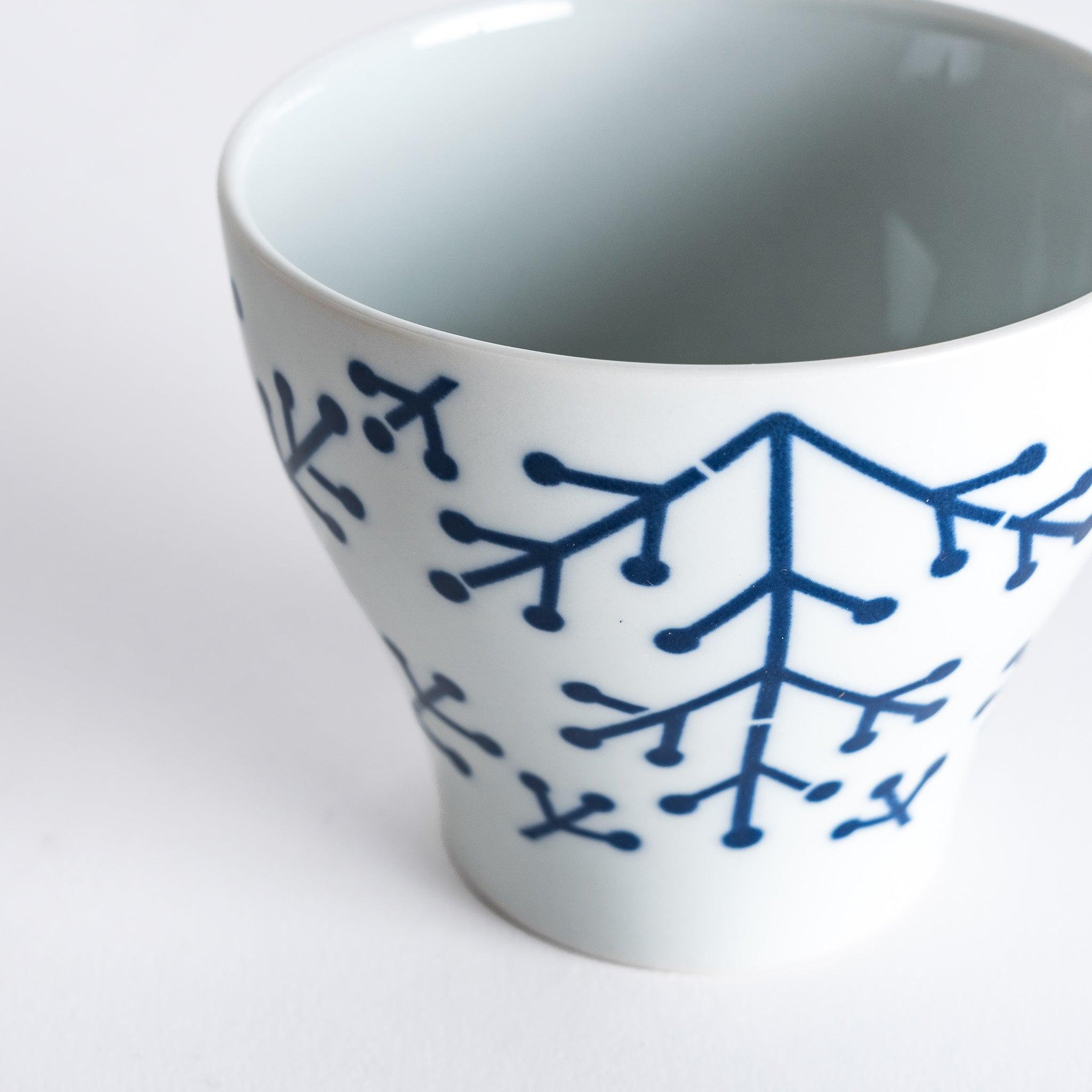 Handmade Modern Indigo Pine Wood Cup - Eco-Friendly, Durable & Stylish Drinking Cup for Coffee, Tea, or Cocktails - Perfect for Home, Office, or Outdoor Use