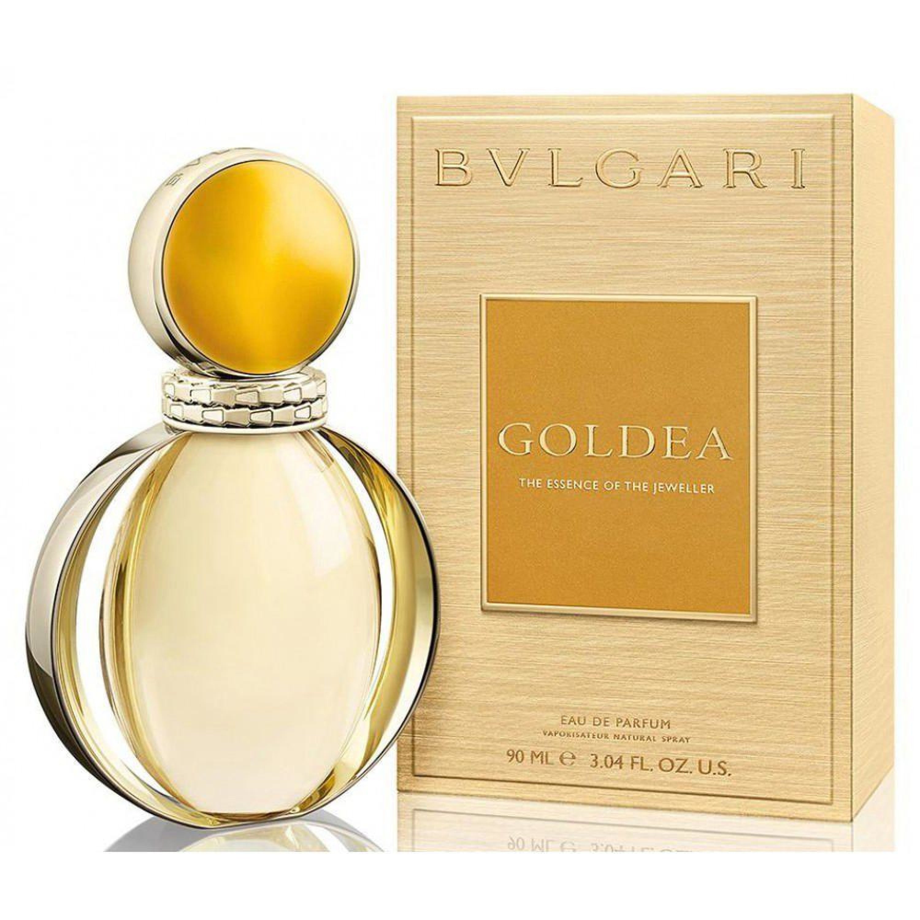 Bvlgari Goldea Eau de Parfum 90ml Spray for Women - Luxury Floral Scent, Perfect for Evening Events & Romantic Occasions