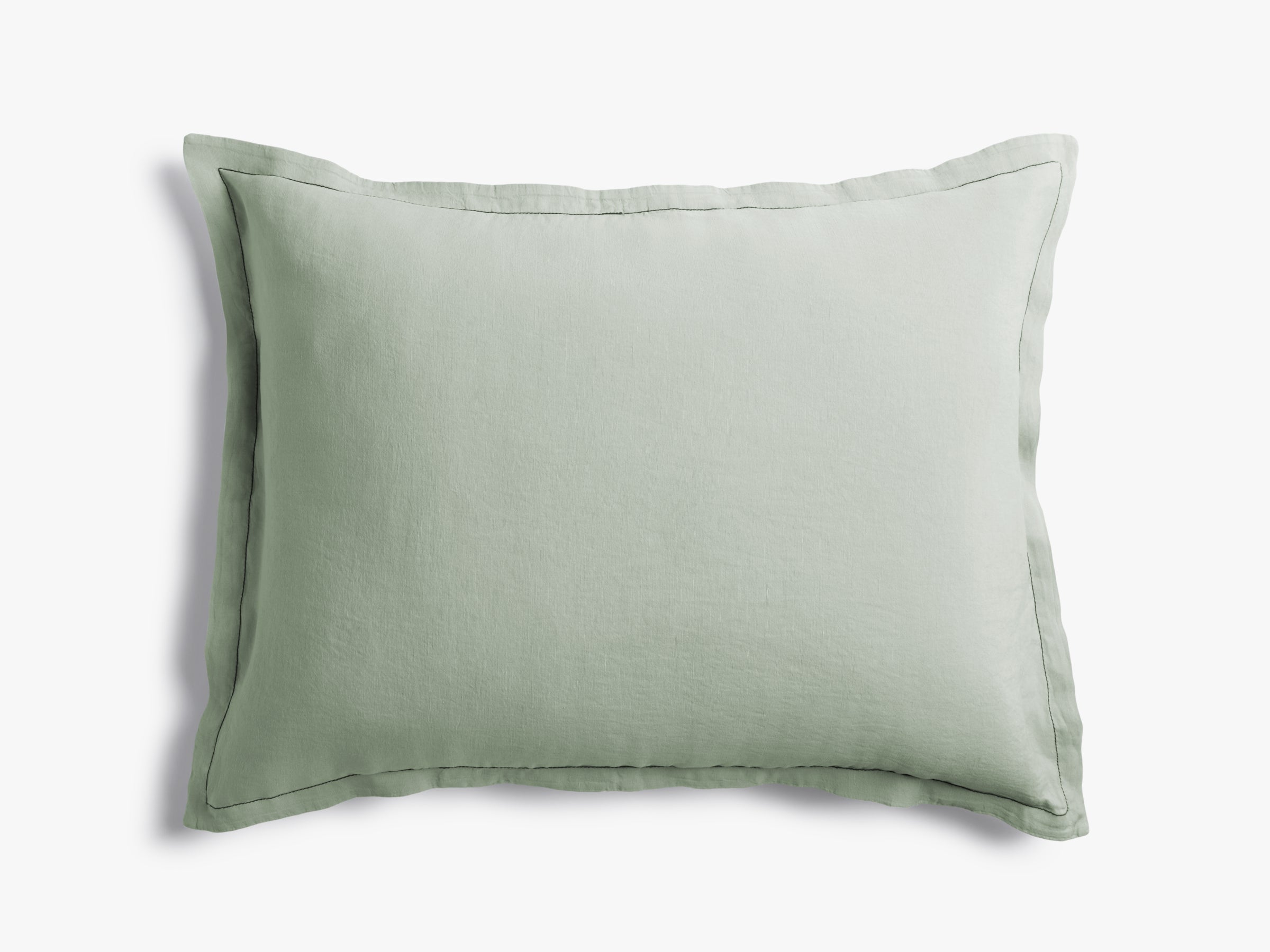 Premium Heirloom TENCEL™ Linen Sham Set - Sage Green - Organic & Breathable Pillow Covers for Bedroom Decor - Perfect for Master Bedroom, Guest Room & Luxury Hotels