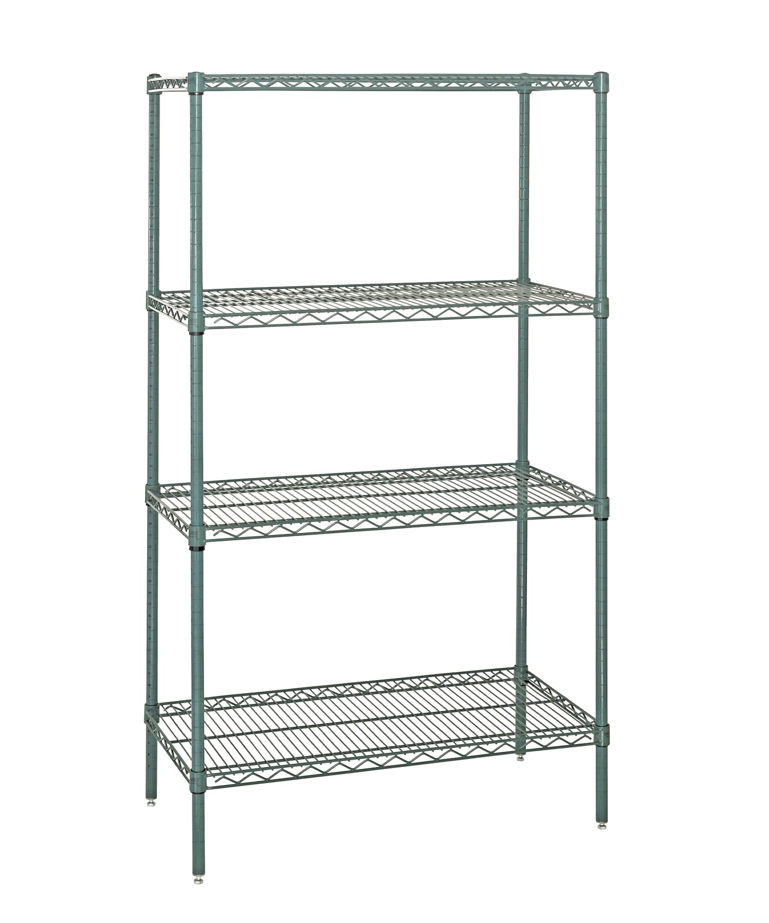 Quantum Storage Systems WR74-3660P 4-Tier Wire Shelving Unit - 74