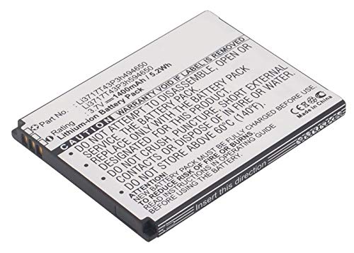 Synergy 1400mAh Battery for ZTE Mimosa X - Long Lasting Power for Daily Use