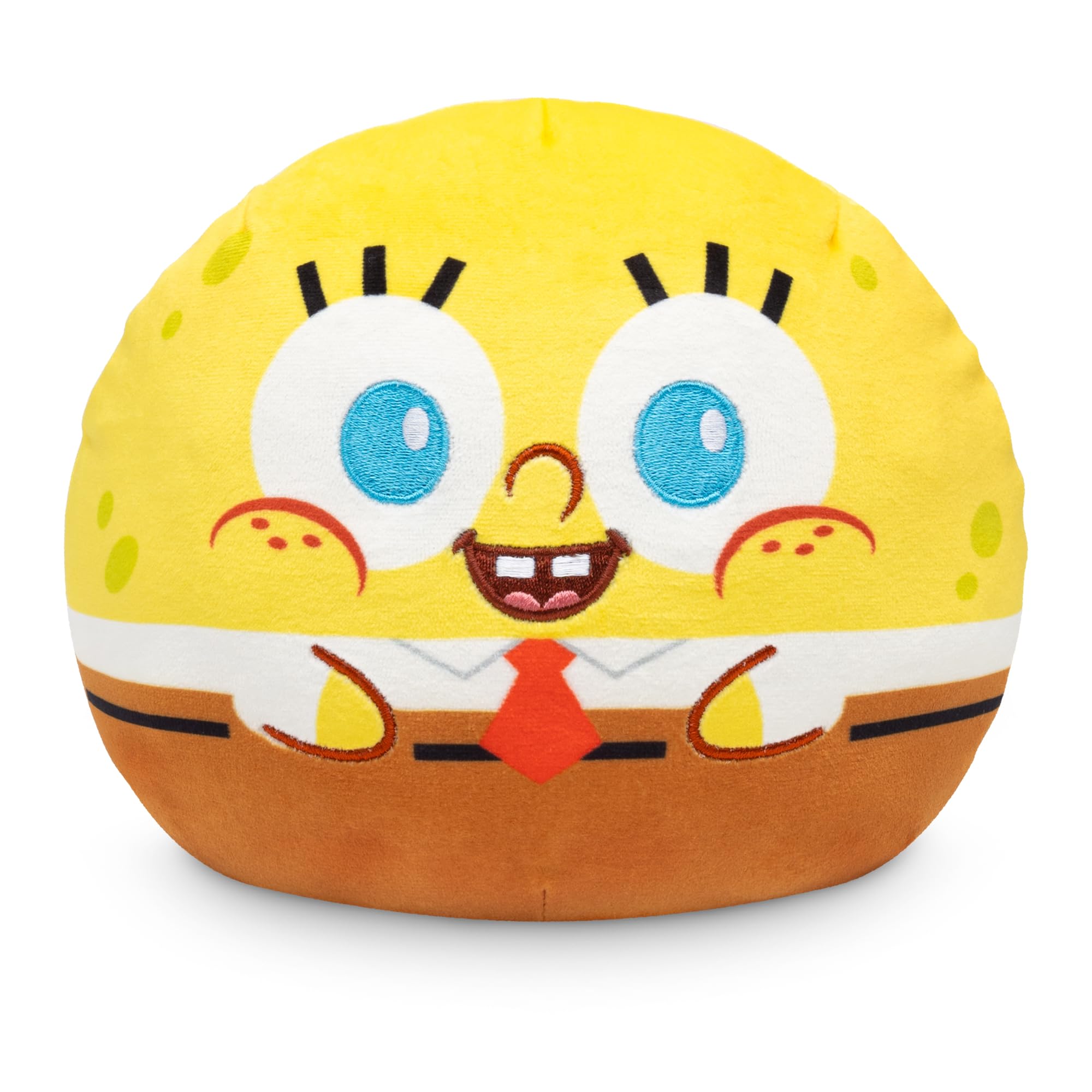 TeeTurtle Spongebob Squarepants Reversible 6-inch Plush Toy - Cute Kawaii Soft Stuffed Animal for Kids & Collectors - Perfect for Gifts, Bedroom Decor, and Anime Fans