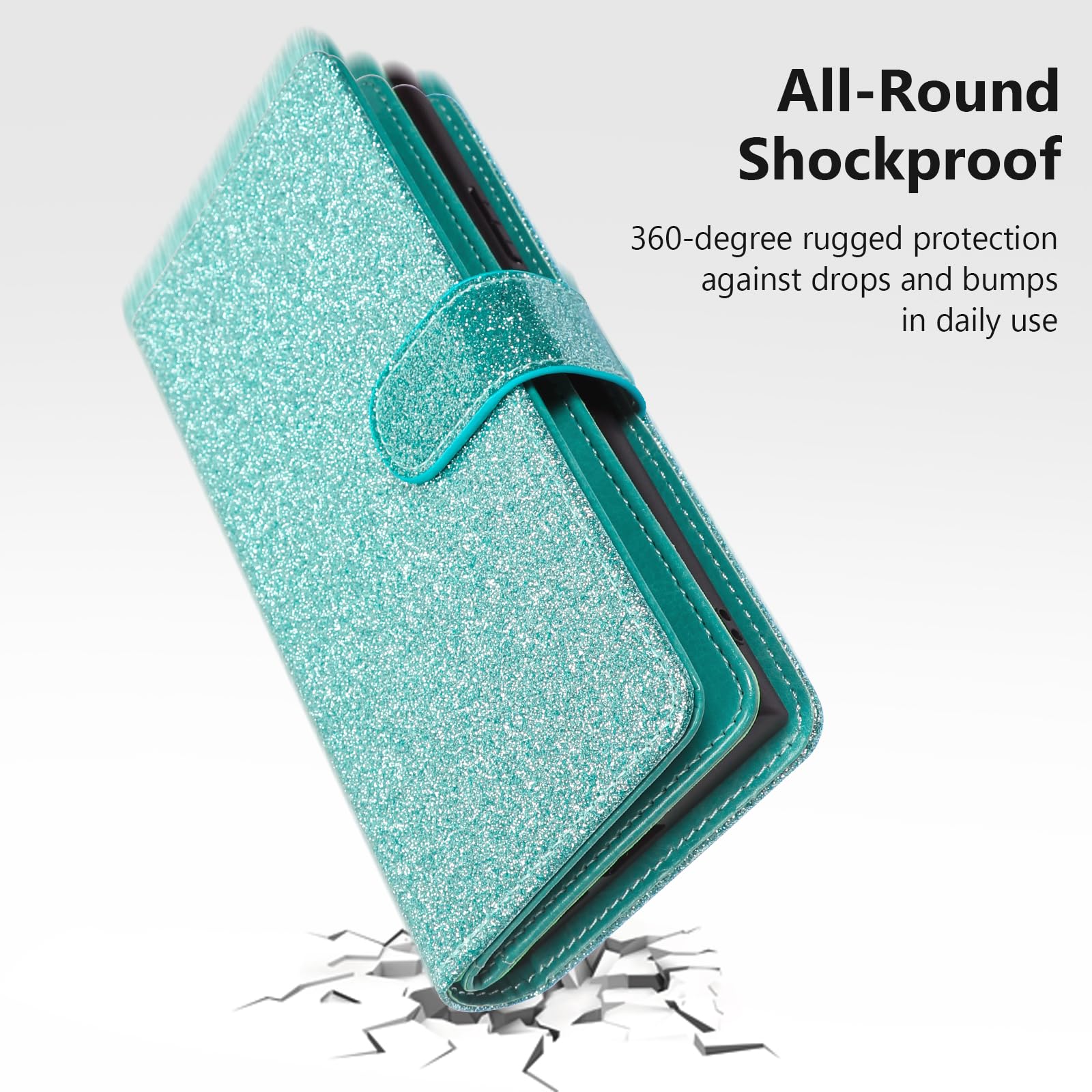 Premium Magnetic Detachable Wallet Case for iPhone 13 Pro Max (6.7