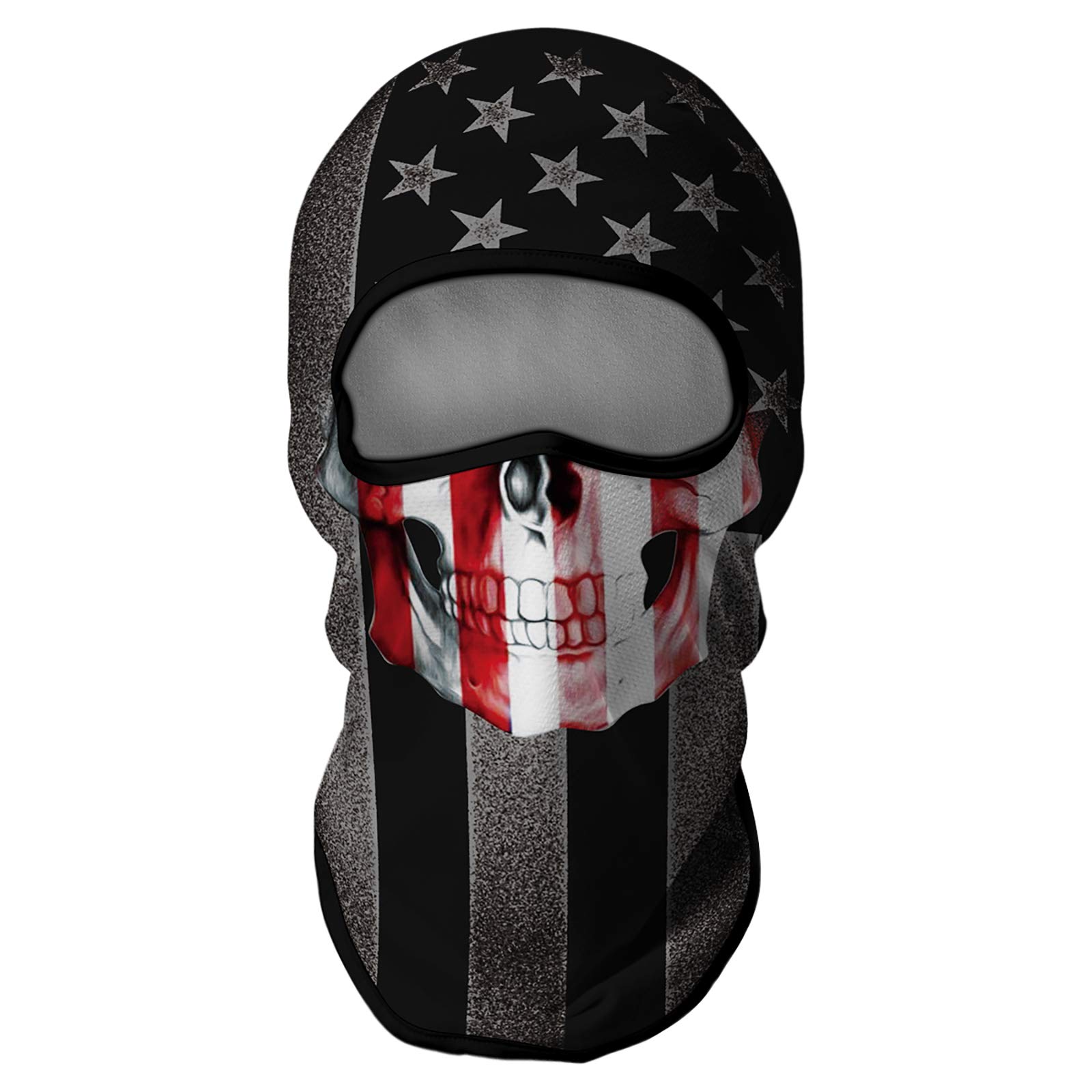 Venswell 3D Balaclava Ski Mask - Cool Skull & Animal Print Full Face Mask for Cycling, Motorcycle, Halloween & Winter Sports | Windproof & Warm Cold Weather Gear