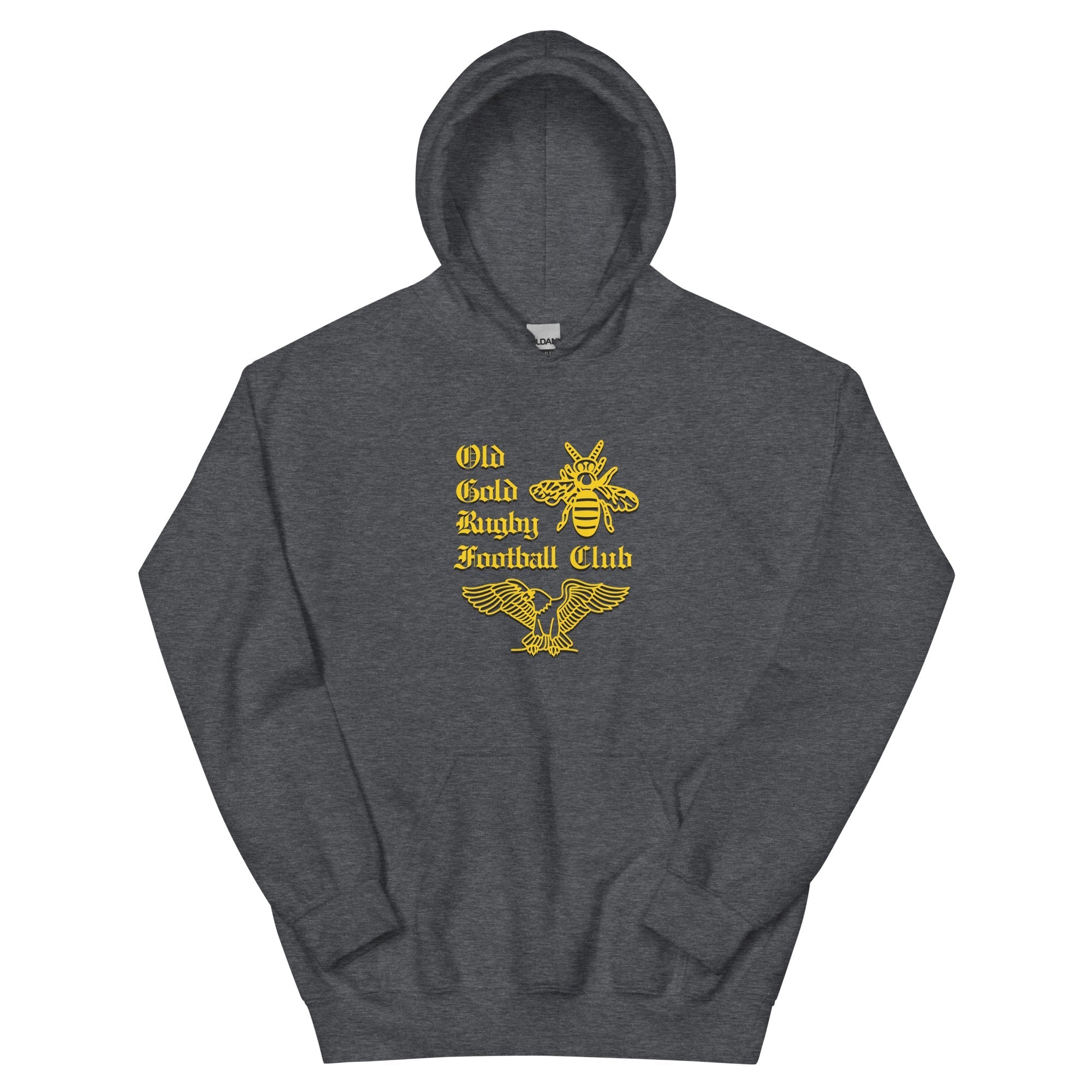 Old Gold RFC Heavy Blend Hoodie - Premium Comfort Hooded Sweatshirt for Men & Women | Cozy Winter Wear for Outdoor Activities & Casual Style