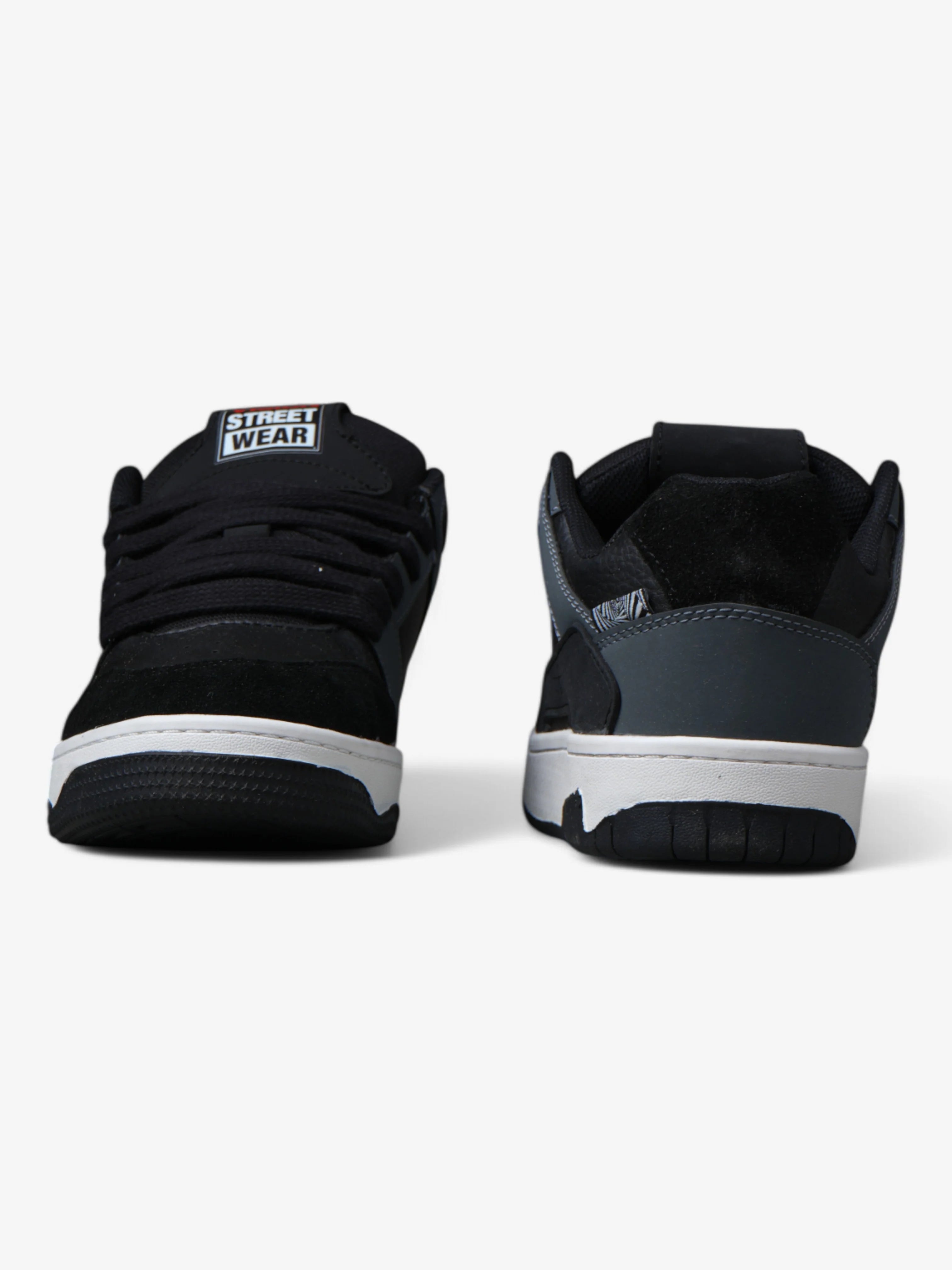 Vision Liberator Black & Gray Sneakers - Lightweight Running Shoes for Men & Women - Perfect for Jogging, Gym Workouts & Casual Wear