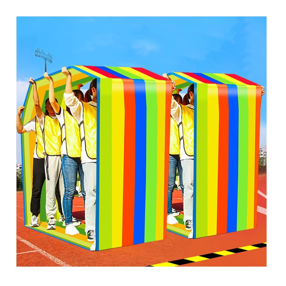 **Field Day Teamwork Game Mat for Kids & Adults - 2-Piece Rolling Run Mat (8M Size) - Perfect for Group Activities, Team Building & Outdoor Play**    **Use Cases:** Ideal for school field days, summer camps, corporate team-building events, and family outdoor fun.