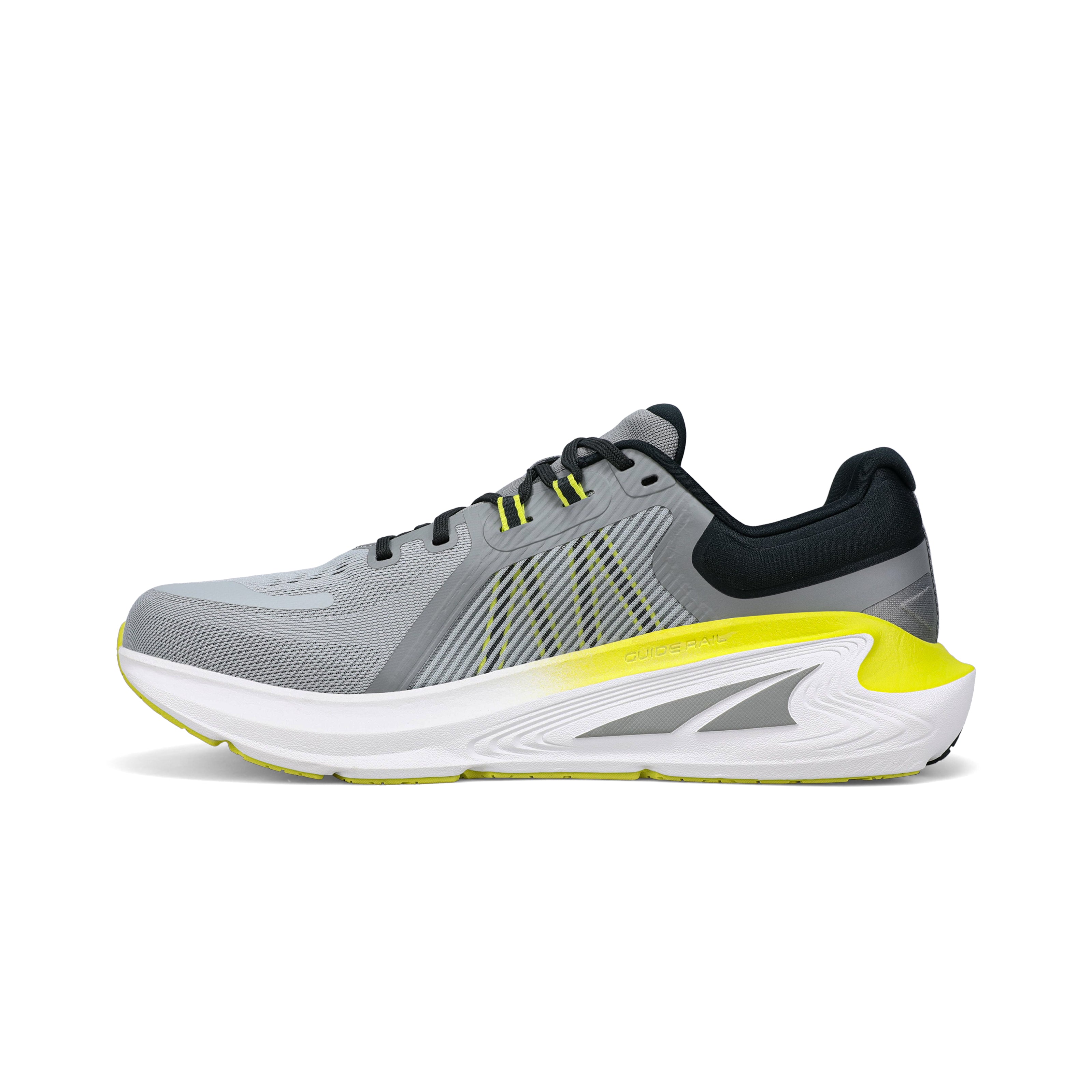 Men's Paradigm 7 Running Shoes - Lightweight Gray/Lime Athletic Sneakers for Jogging, Gym & Outdoor Workouts