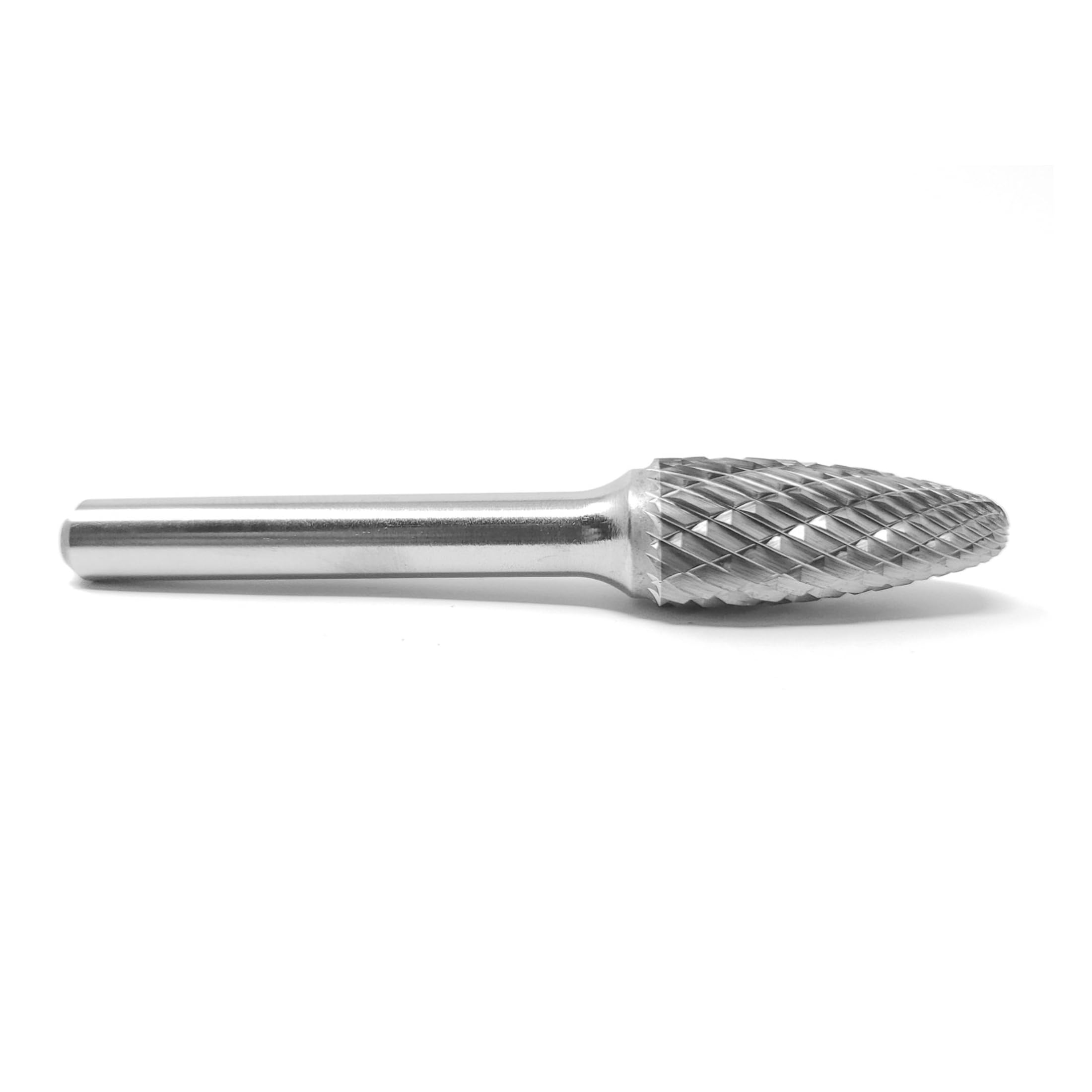 SF-4 Double Cut Carbide Burr Die Grinder Bit 7/16