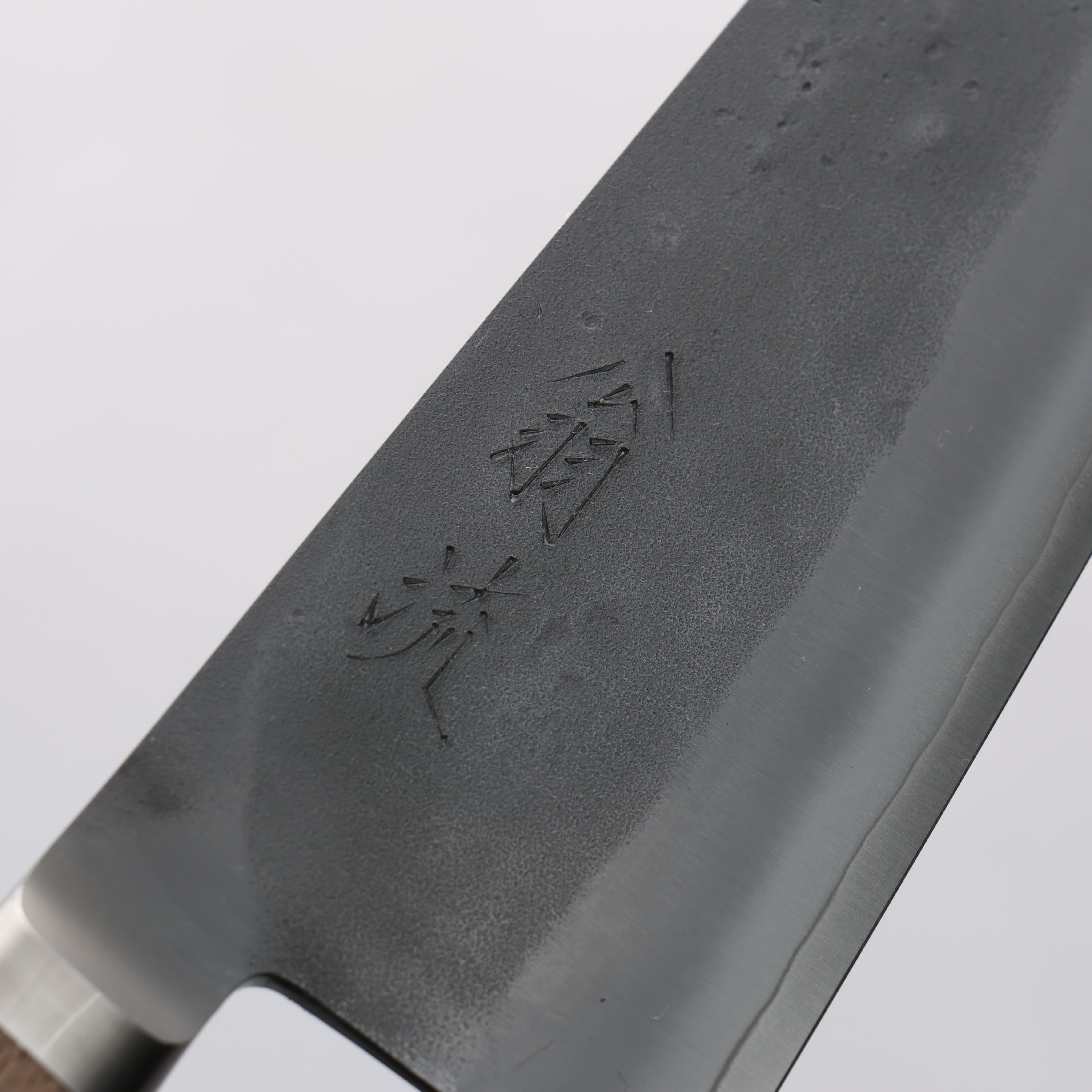 Premium Oul SLD Nashiji Small Bunka Knife 125mm with Walnut Handle - Perfect for Home Chefs, Sushi Making & Precision Vegetable Cutting
