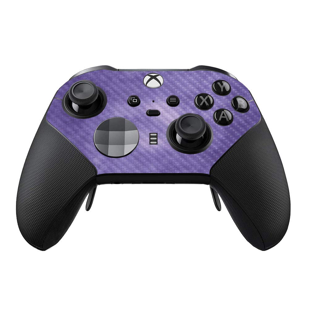 Premium Carbon Fiber Skin for Xbox Elite Series 2 Controller - Purple Airbrush Design | Protective & Durable Textured Finish | Easy to Apply | Made in USA | Perfect for Gaming, Collectors & Customization Enthusiasts