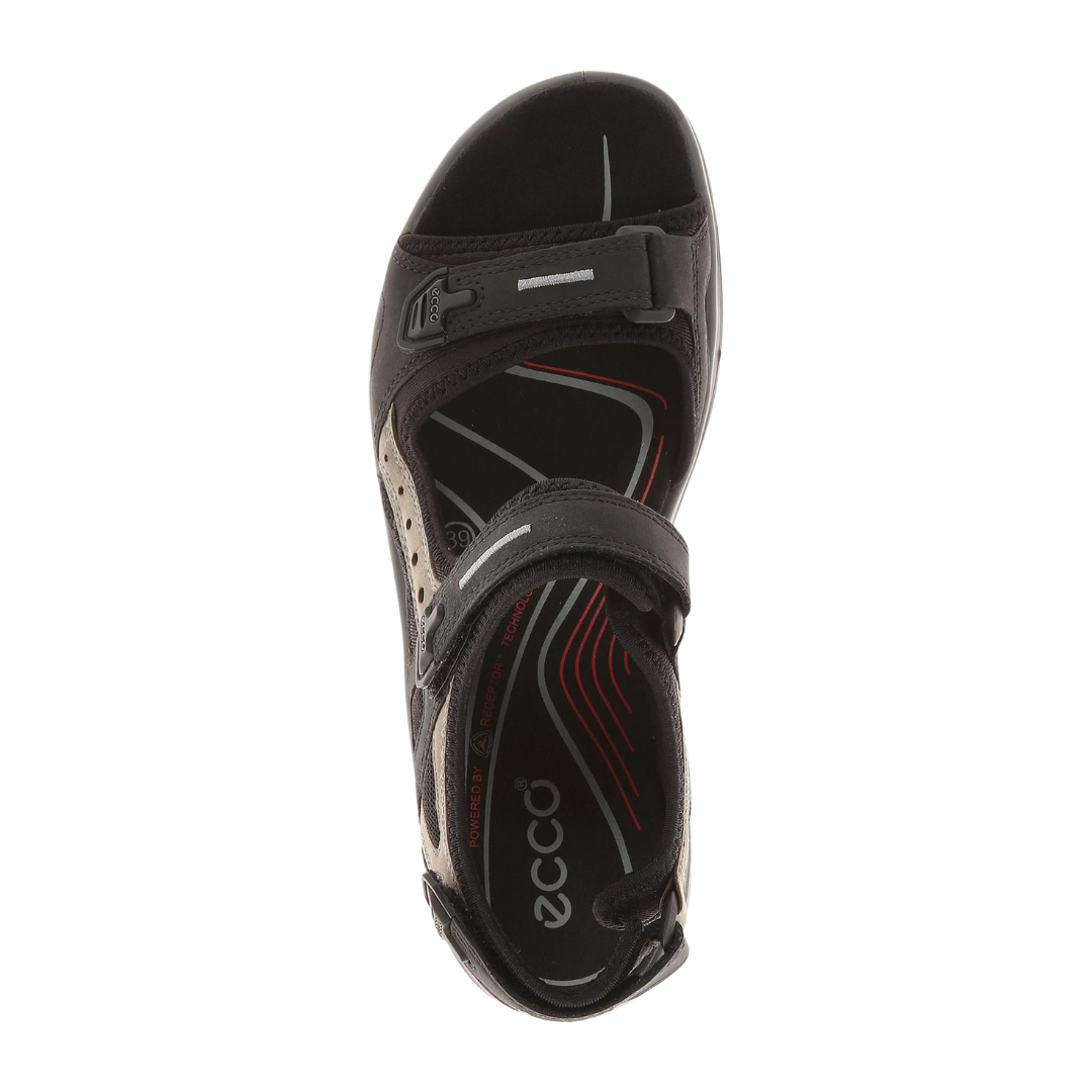 Women's Yucatan Off-Road Hiking Sandals - Black/Mole - Comfortable Outdoor Adventure Footwear for Trail Walking, Camping & Travel